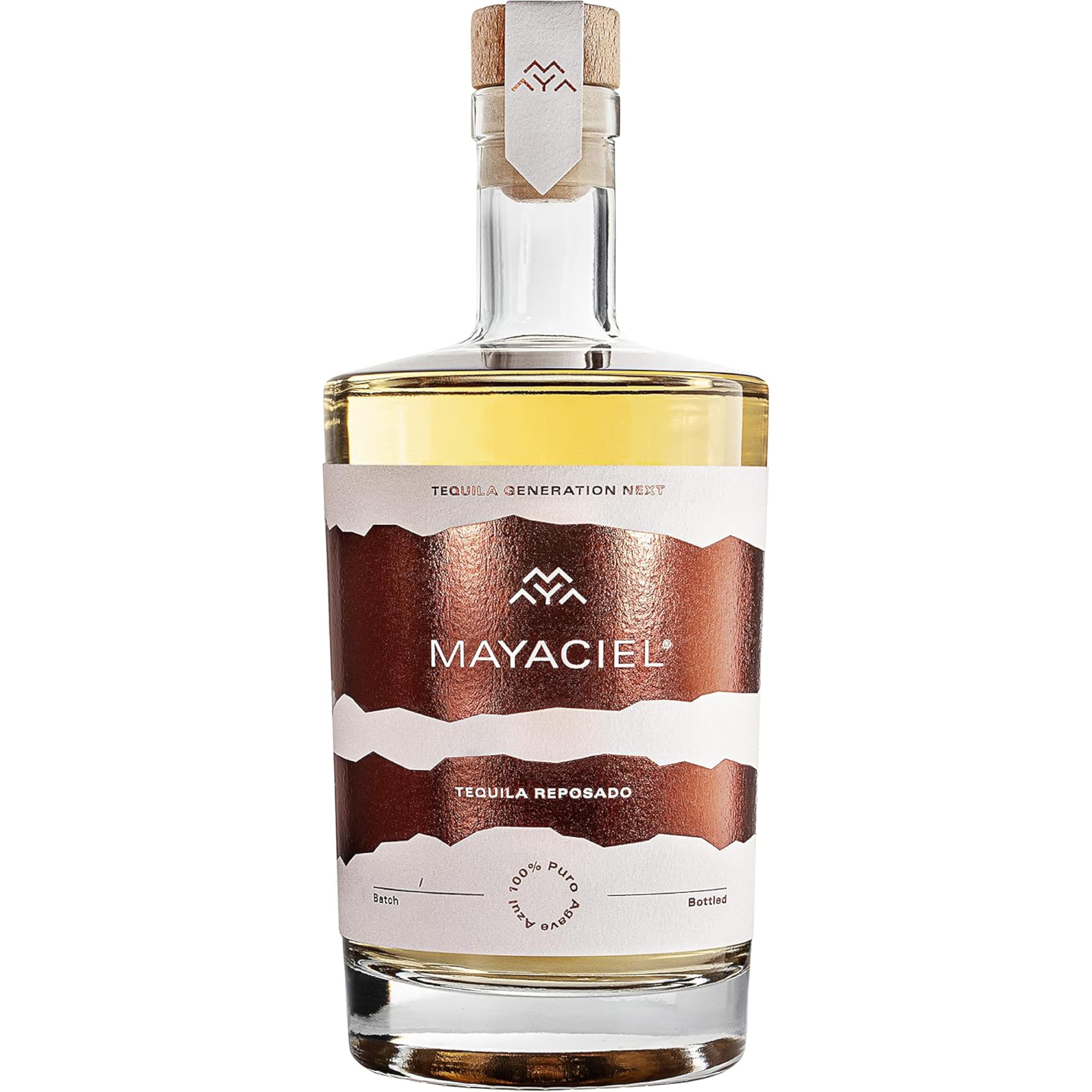 MAYACIEL Tequila Reposado 0,5 l – 100% Agave, gereift in karibischen Rum-Fässern, IWSC Gold