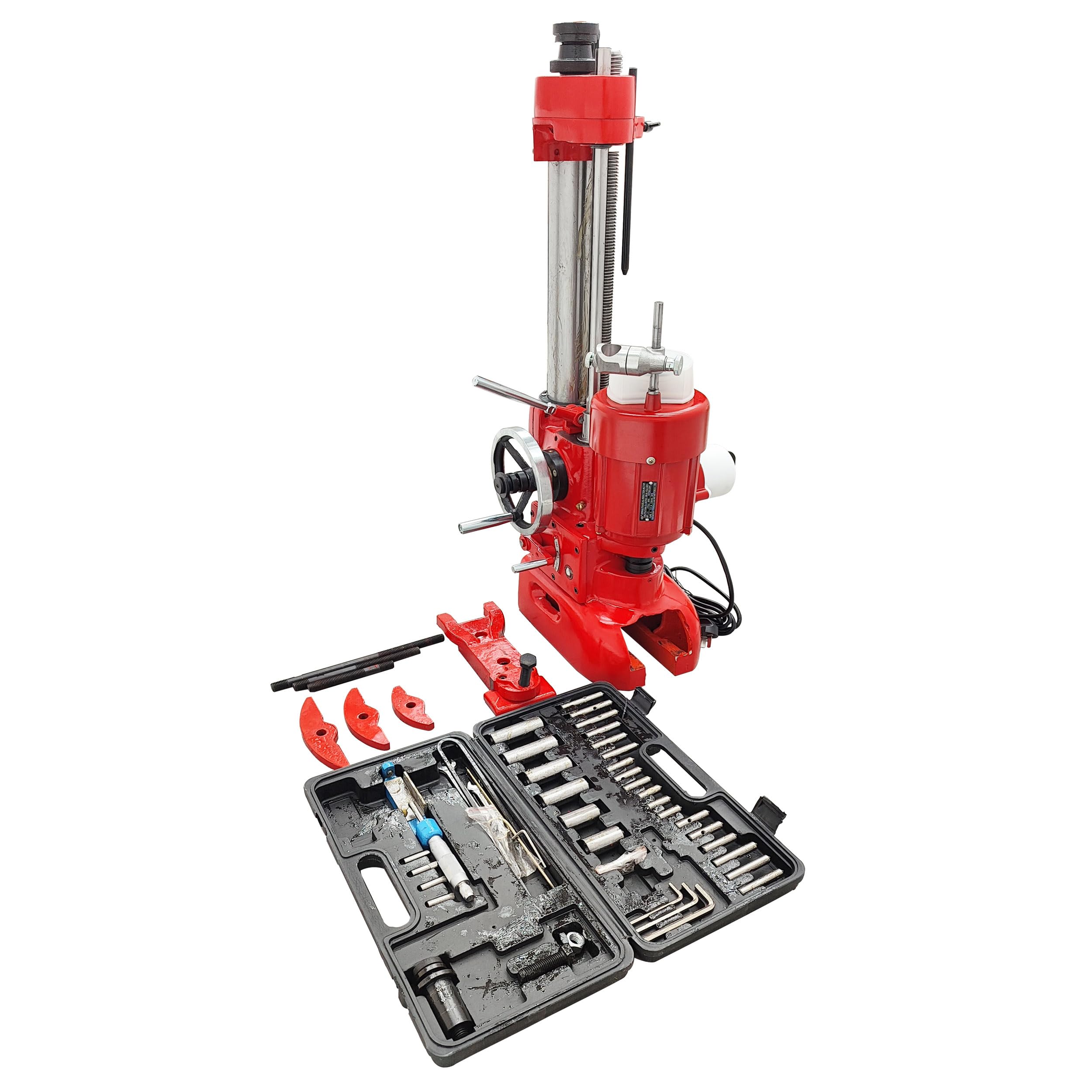 LGXEnzhuo Cylinder Boring Machine - Professional Engine Repair Equipment | Wide Range, Precise Honing | Powerful Motor | Versatile for Auto, Tractor, Mechanical Parts | AC220V