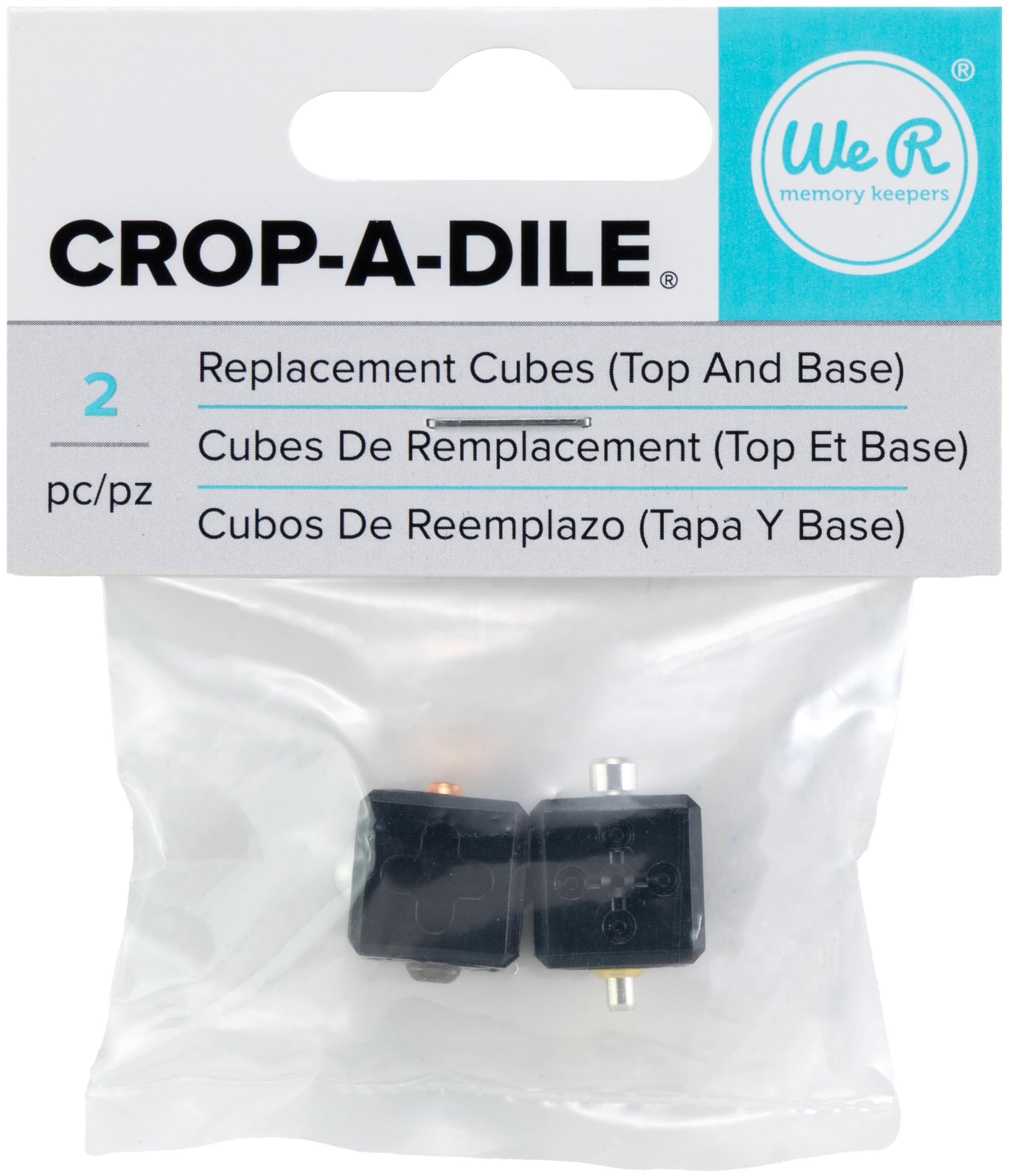 We R Memory Keepers Crop-A-Dile Replacement Cubes