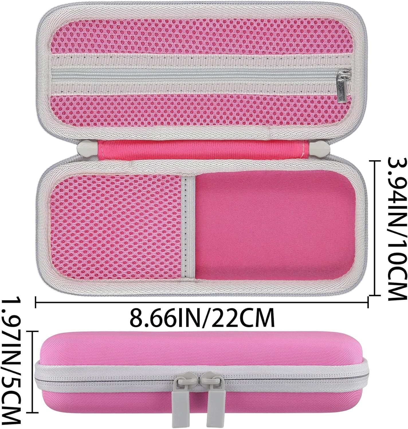 co2CREA Twarde etui podróżne do Bosch Home and Garden bezprzewodowy klej do klejenia na gorąco, kompatybilny z ładowarką USB