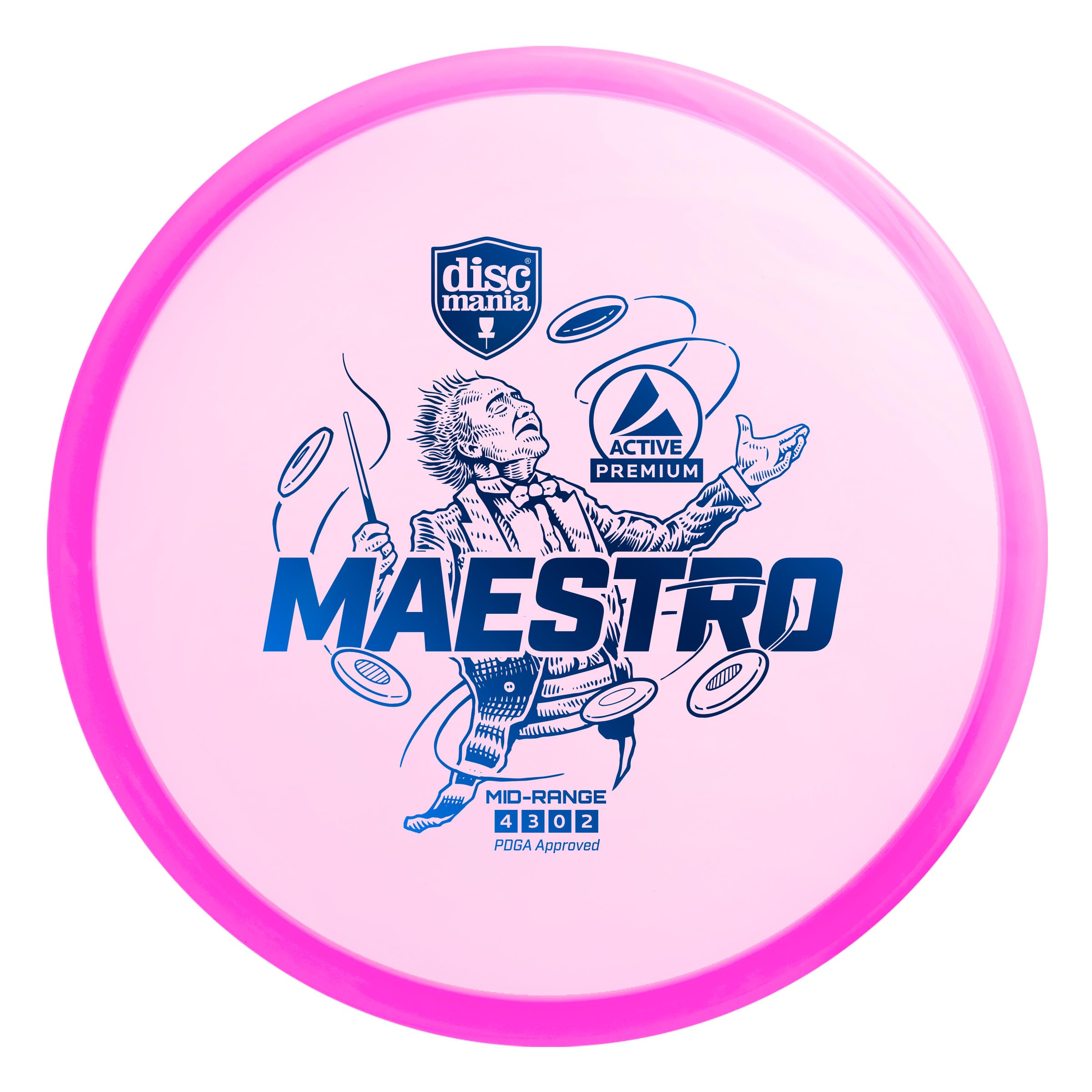 Discmania DMAPMAPK Disc Golf für Erwachsene, Unisex, Rosa, Einheitsgröße