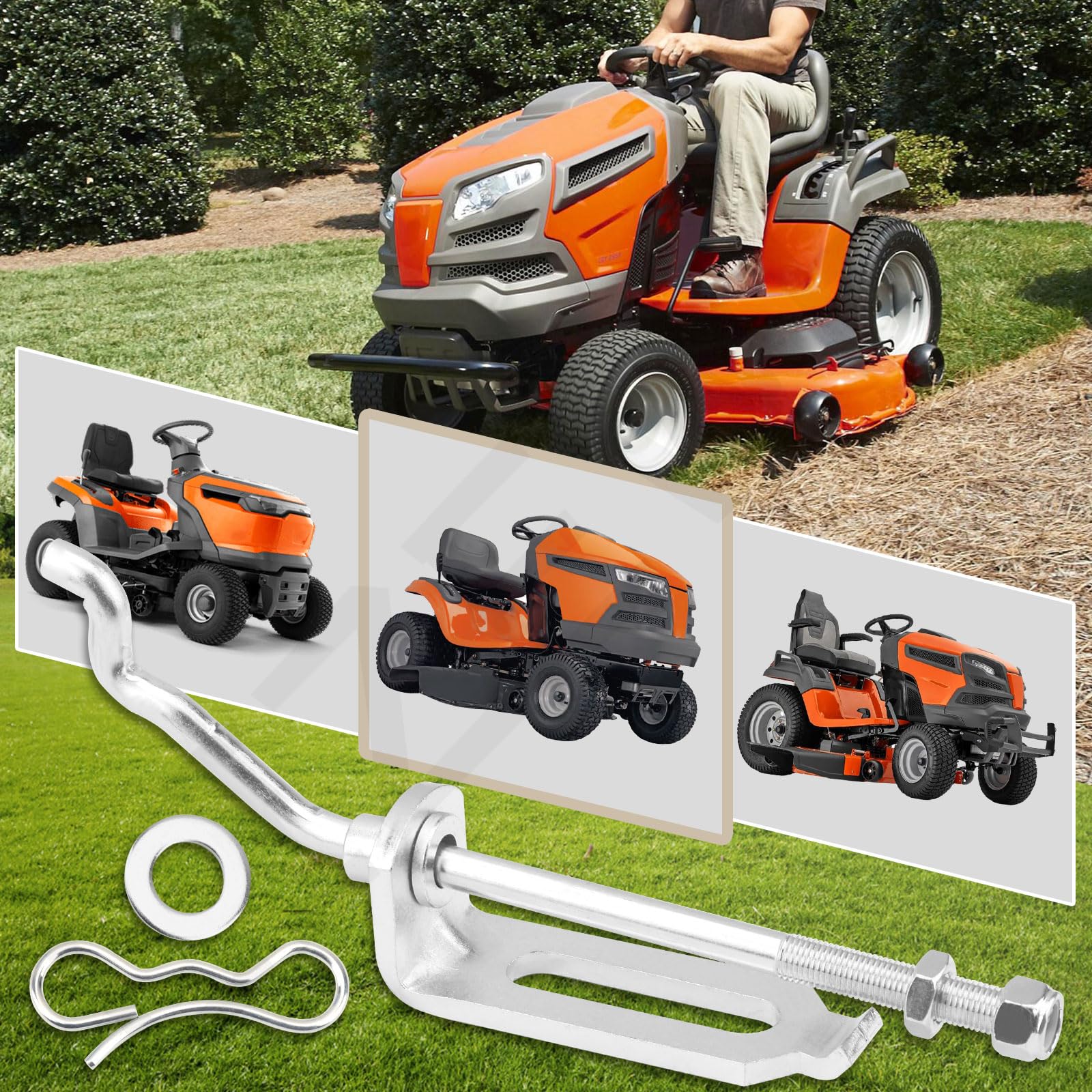 Hinterer Link Lift Für Husqvarna Aufsitzmäher – Ersetzt 589464807 & Andere – Passend Für YTH20K46 Uvm.