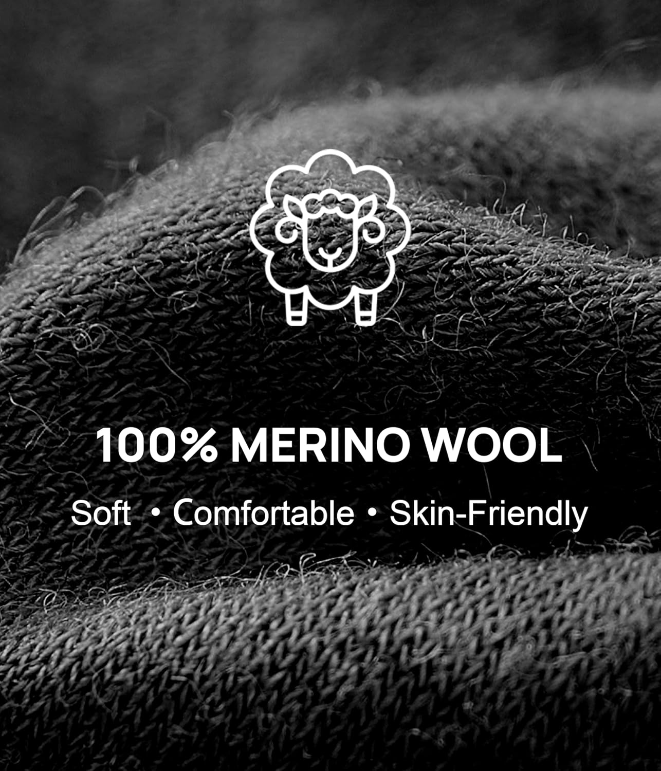 JODUCE 3 Pack Mens Merino Wool Boxer Briefs, Breathable Wool Underwear for Men, Comfortable Moisture Wicking Boxers Shorts - Image 3