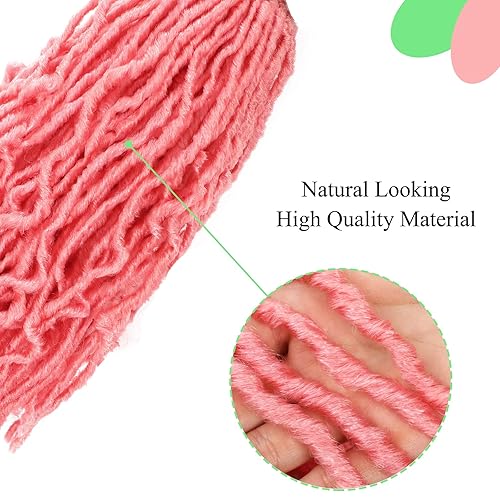 Miniatura 10 de Rastas de cabello sintético de ganchillo ombré, 1 paquete de rastas suaves de color marrón ombré, trenzas de ganchillo de 14 pulgadas, cabello de