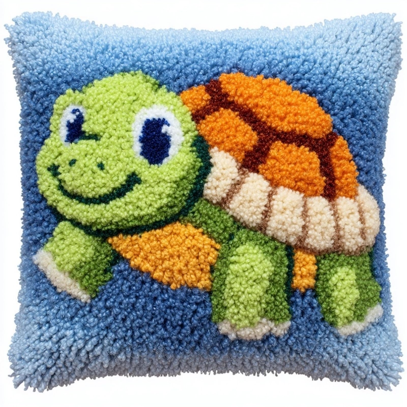 AxiangziK DIY Latch Hook Pillow Kit,sea Turtle