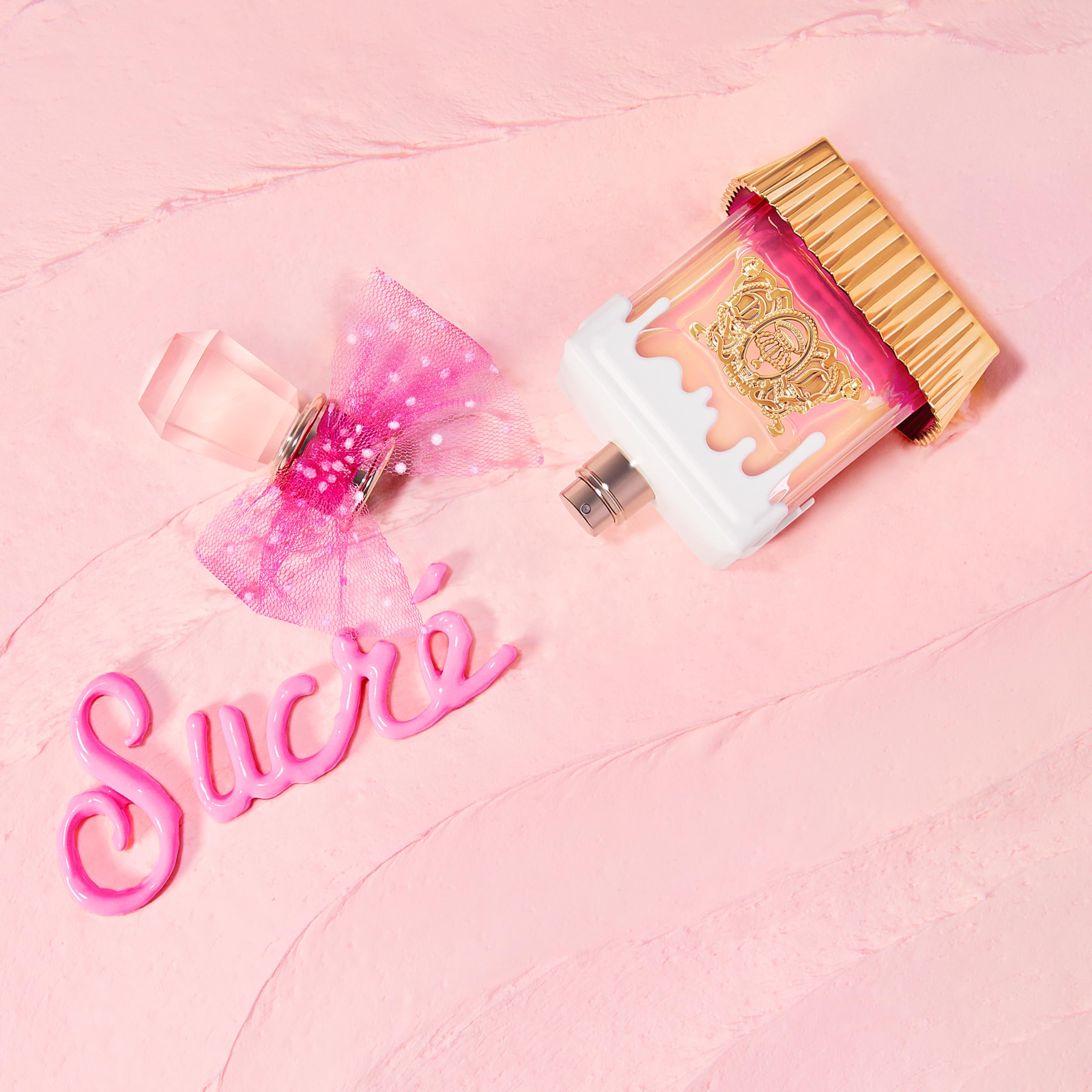 Juicy Couture – Viva La Juicy Sucré 3-teiliges Set, Gourmand-Duft mit süßem Amber, Mandarinen & Vanille, Unwiderstehliches Eau de Parfum für Damen, Langanhaltende Damendüfte für das Viva-Girl