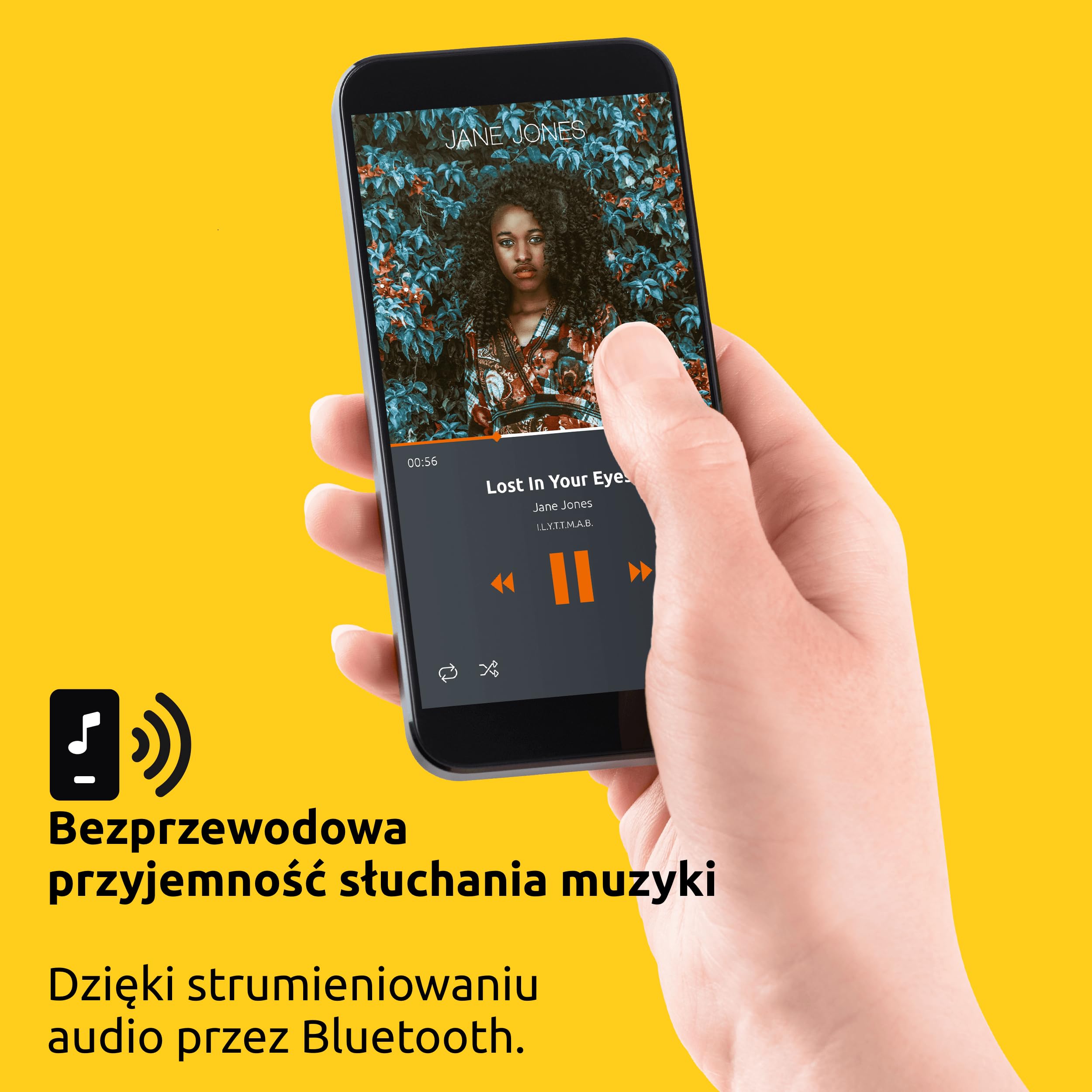 TechniSat DIGITRADIO 372 CD IR – stereofoniczne radio internetowe z DAB+, FM, odtwarzaczem CD, Wi-Fi, Bluetooth, kolorowym wyświetlaczem, USB, AUX, wyjściem słuchawkowym, 10 W, aplikacją, pilotem