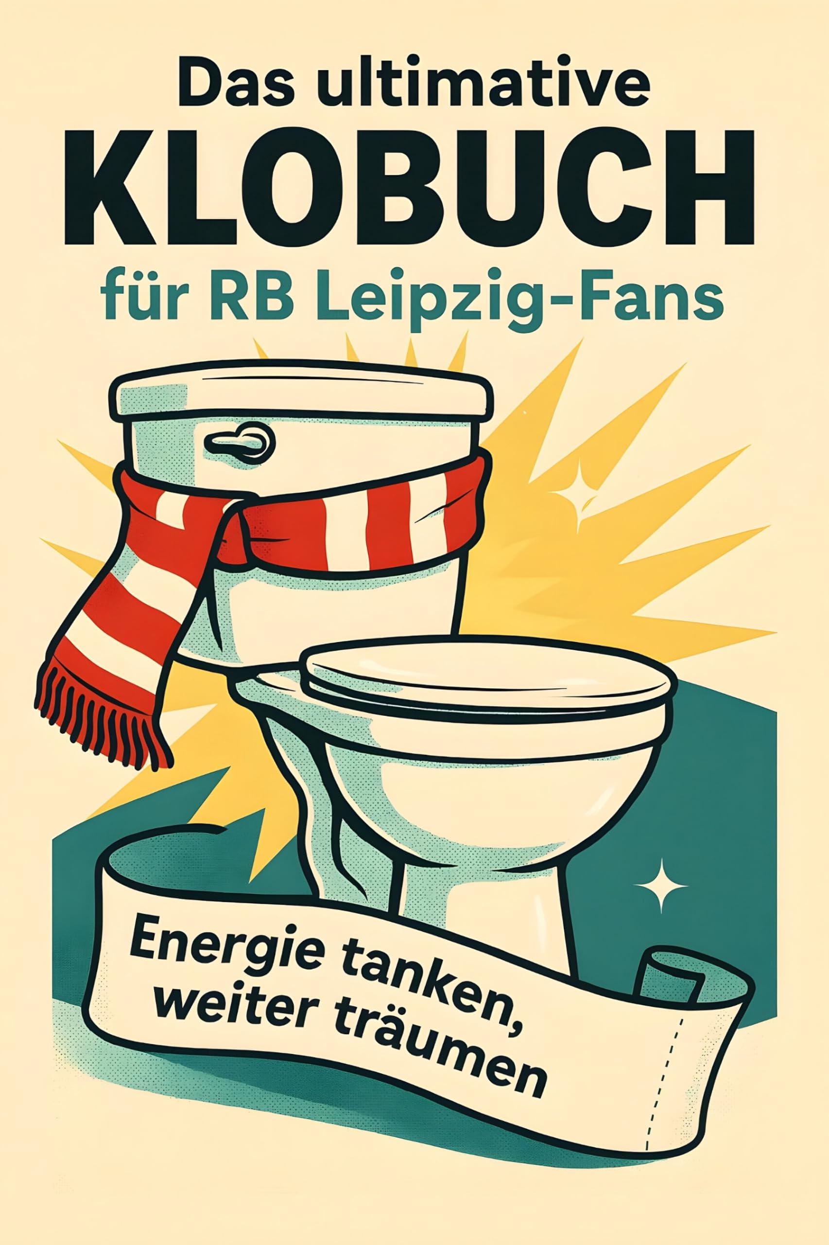 Das ultimative Klobuch für RB Leipzig-Fans: Energie tanken, weiter träumen. Lustiges Geschenk mit Lifehacks, Fun Facts und Geschichten