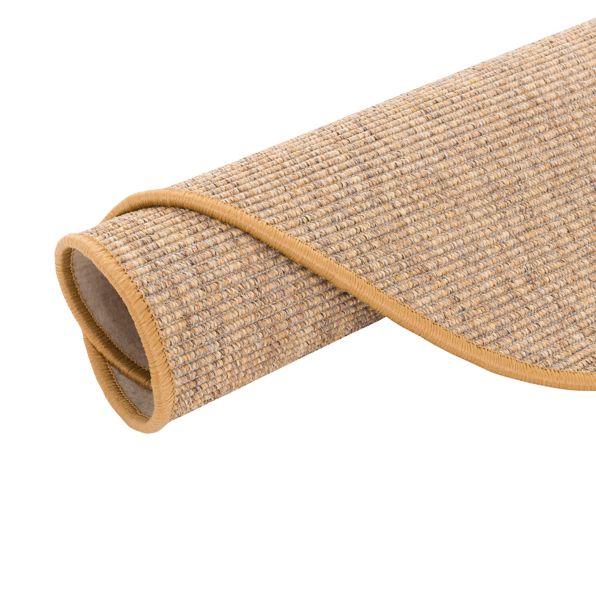 Snapstyle Natur Sisal-Optik Teppich Taff Nuss Rund 7 Größen