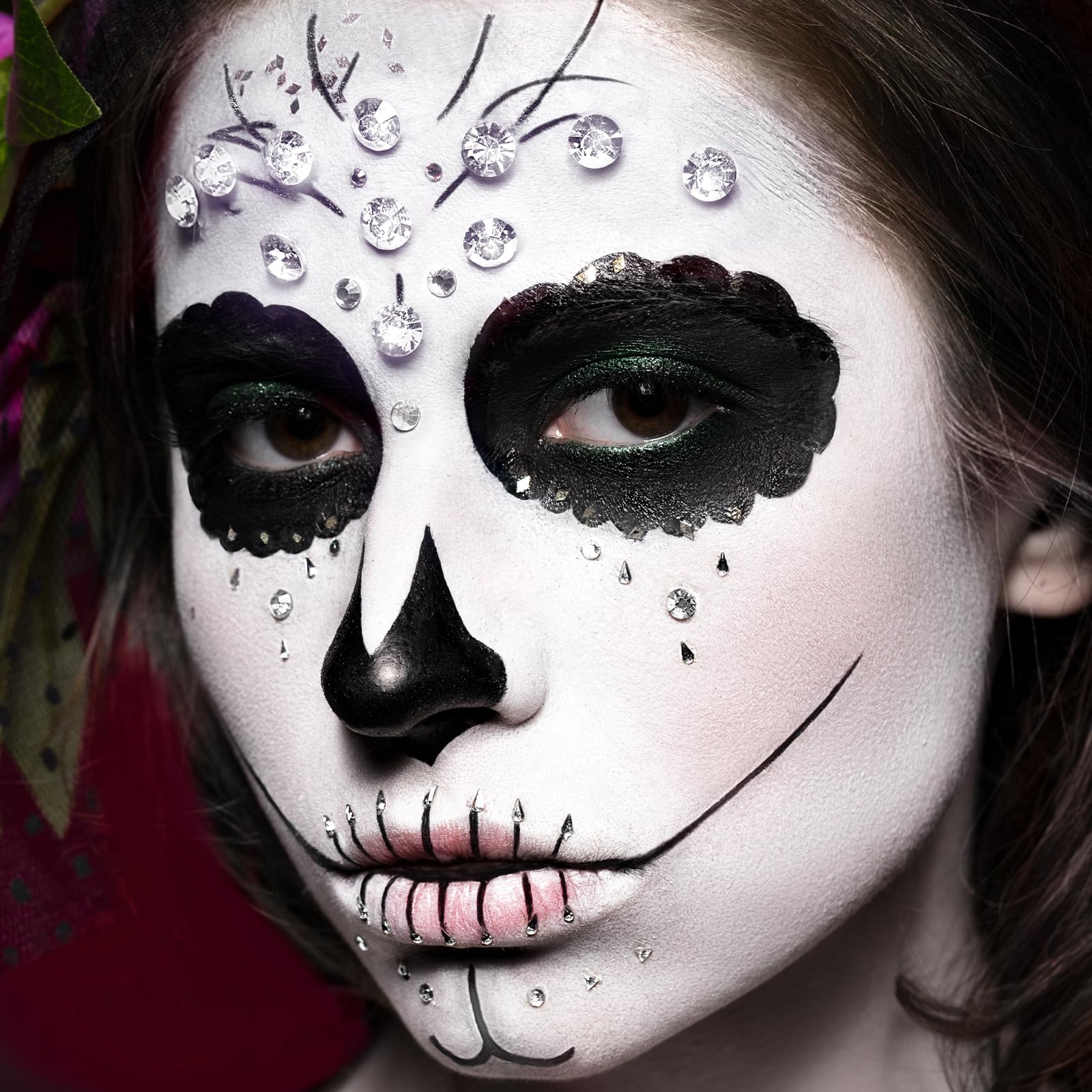 MEICOLY Pintura facial y corporal metálica en crema dorada, tubo grande de 2.37 oz a base de agua, pintura corporal completa, pintura facial dorada profesional para Halloween, efectos especiales