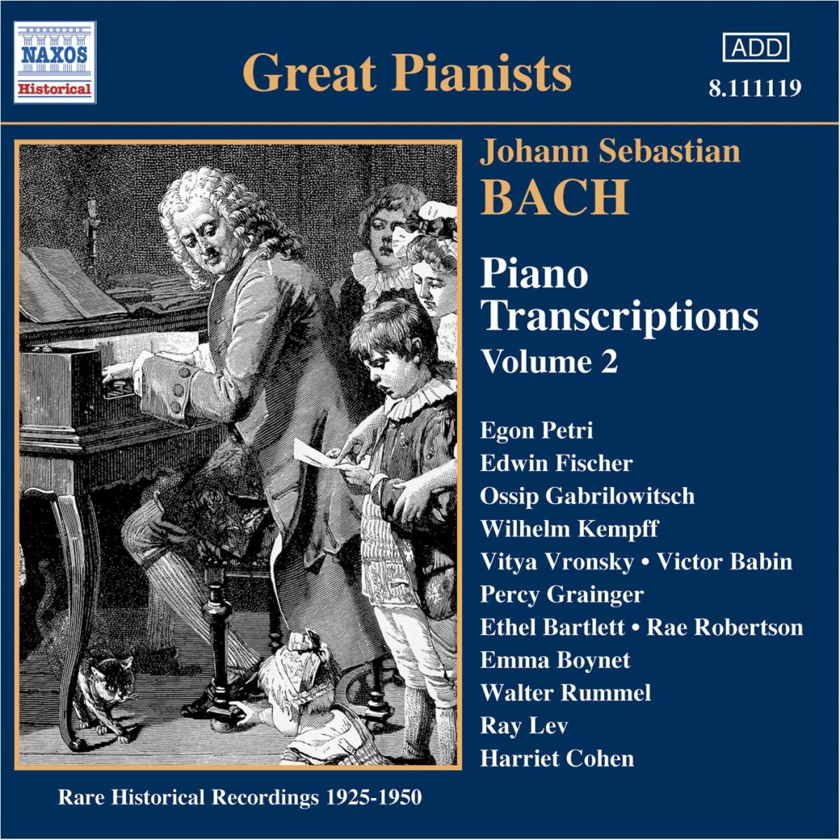 BACH, J.S.: Piano Transcriptions, Vol. 2