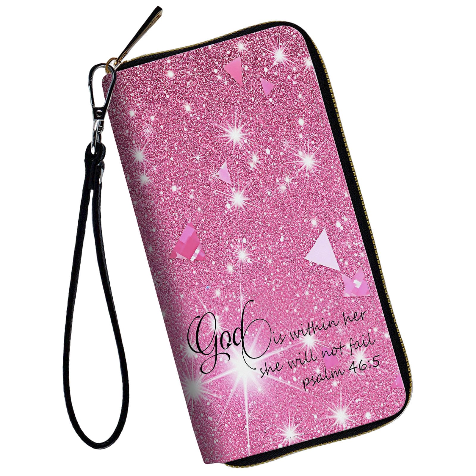 WZCJDHMJ Women Wallets,Large Capacity Clutch Purse for Women Ladie Men Wallet Clearance Credit Card Holder PU Leather Handbag Clutch Purse-Pink