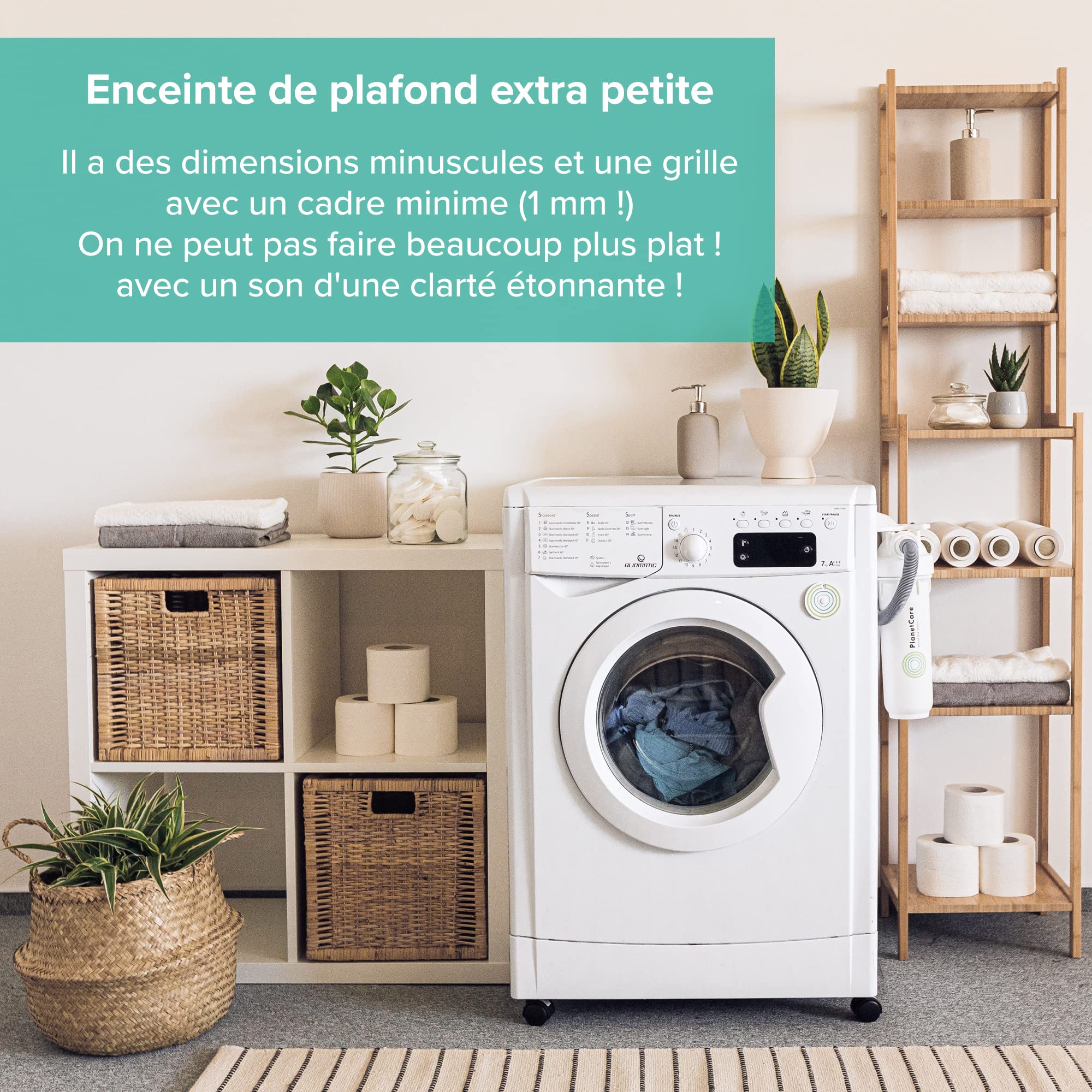 ArtSound FL30 Haut-parleurs muraux passifs 2 pièces 20W Gamme complète Rond Blanc