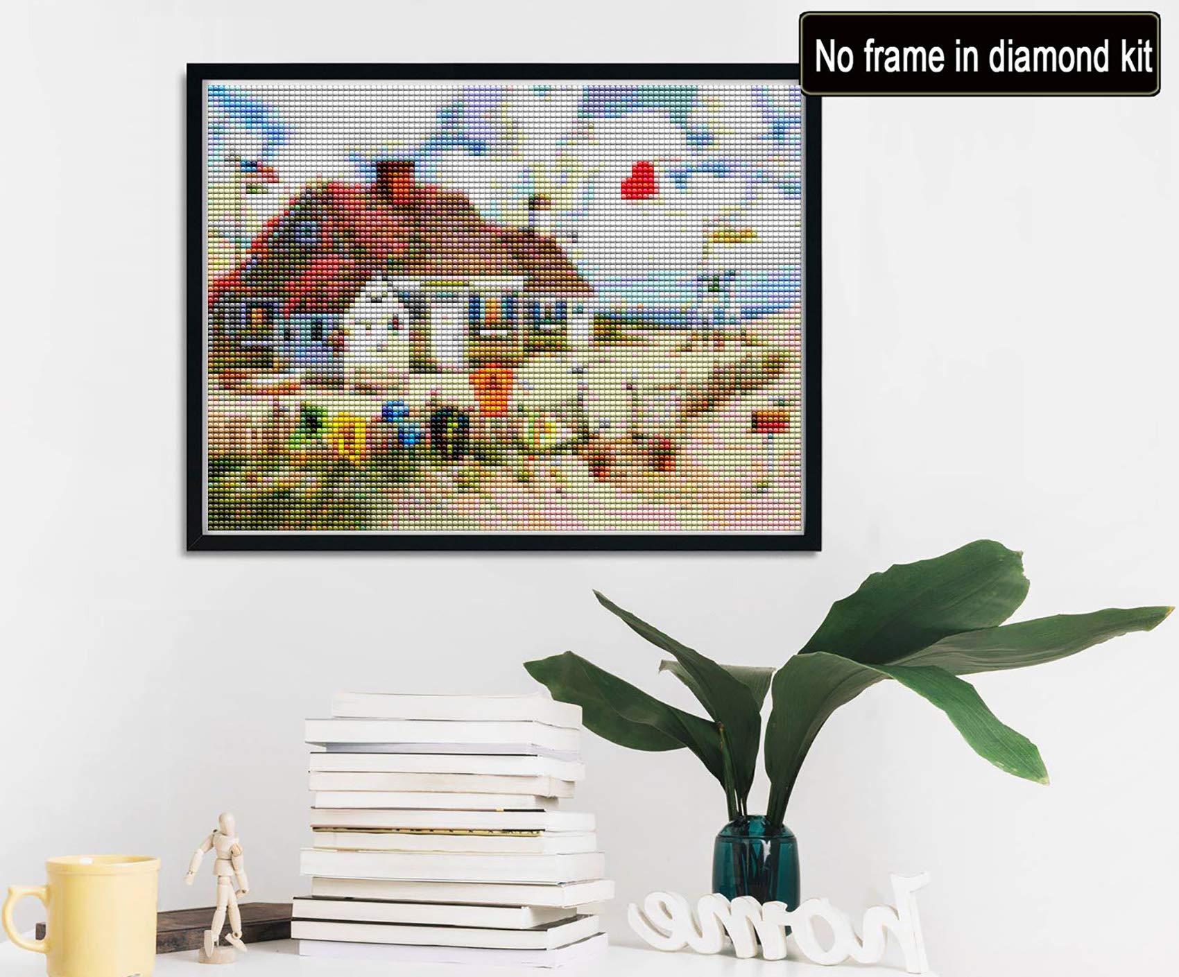 Reofrey 5D Diamond Painting Volwassenen Beginners Kits,Landschap Diamant Schilderij Kits Kristal Strass Borduurwerk Cross Stitch Borduurwerk Foto's, Voor Arts Craft Home Wall Decoratie 30x40cm Reofrey 5D Diamond Painting Volwassenen Beginners Kits,Landschap Diamant Schilderij Kits Kristal Strass Borduurwerk Cross Stitch Borduurwerk Foto's, Voor Arts Craft Home Wall Decoratie 30x40cm