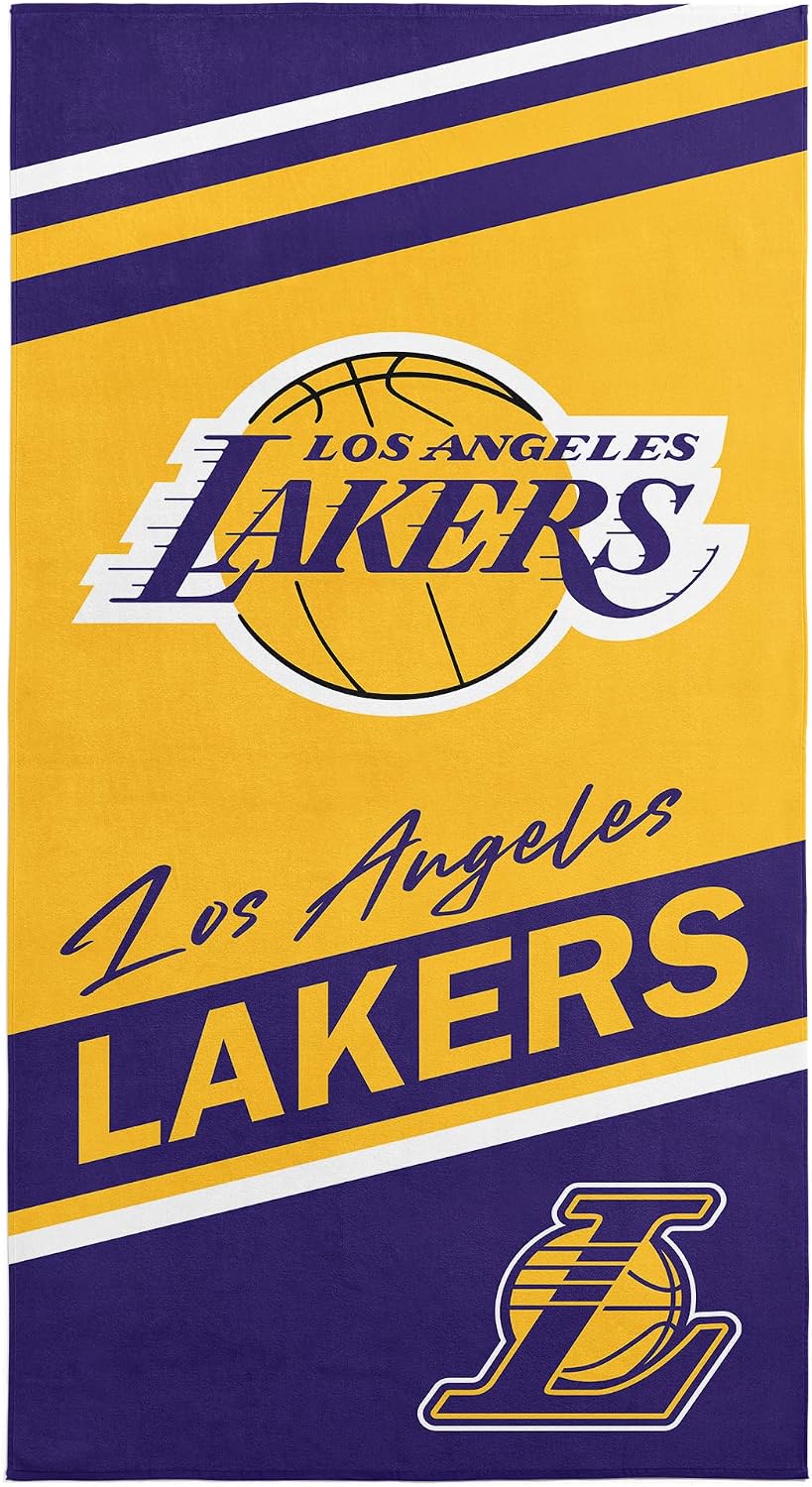 Northwest NBA Microfiber Beach Towel, 30 x 60 Inches – Quick Dry, Sand Resistant, Lightweight, Highly Absorbent
