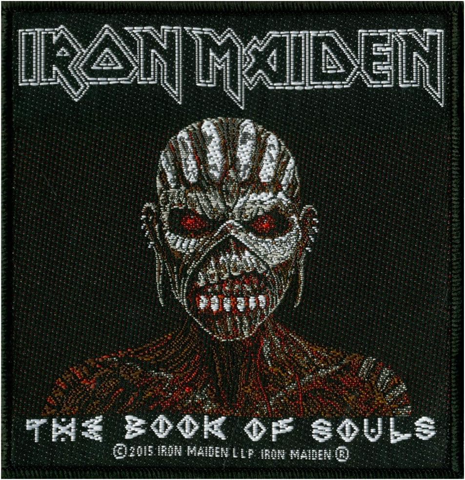 Iron Maiden The Book Of Souls Patch Album Art Heavy Metal Woven Sew On Applique