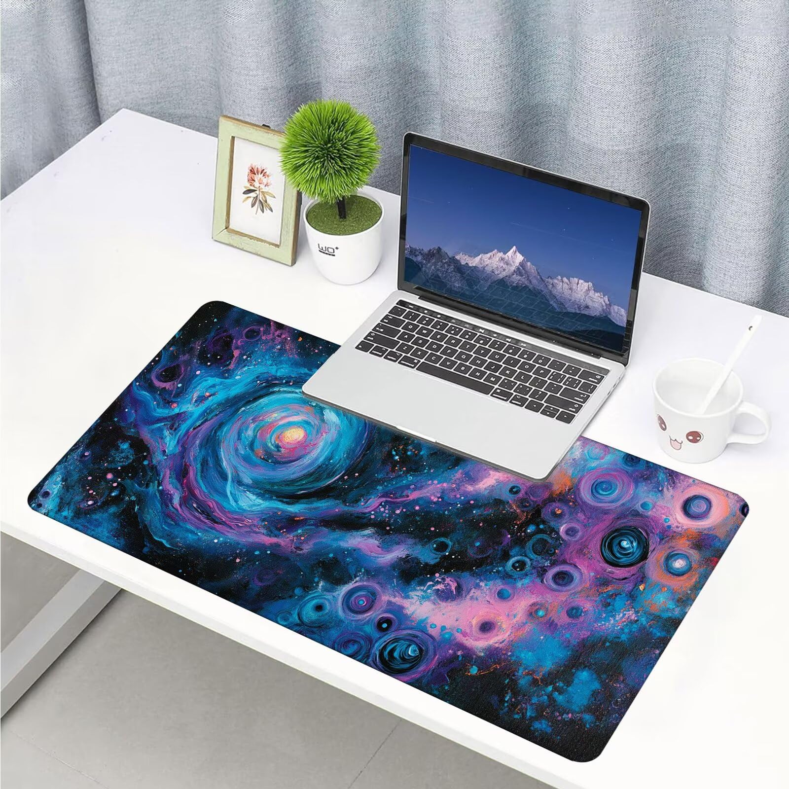 Podkładka pod mysz XXL 1500x800x3mm Podkładka pod mysz do gier z wodoodporną antypoślizgową podstawą, podkładka pod mysz dla graczy, akcesoria biurowe, dokładność prędkości-komfort, abstrakcyjne