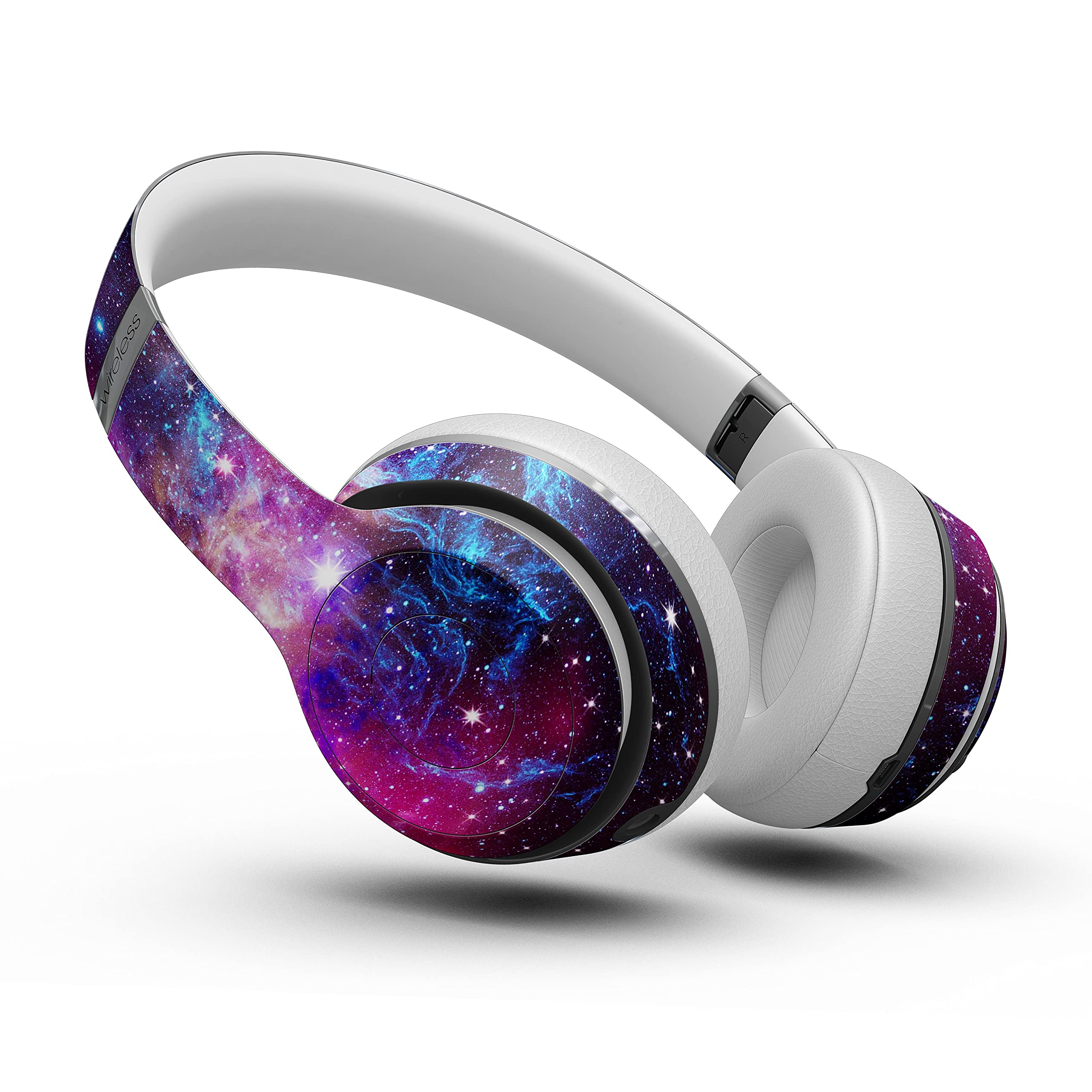 Bright Trippy Space Skin Decal Vinyl Full-Body Wrap Kit Compatible with Beats by Dre Studio 3 Wireless