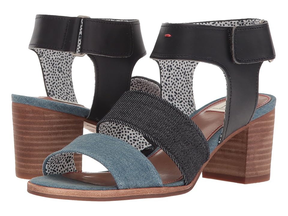 

ED Ellen DeGeneres Tahni (Blue Multi Denim/Leather) Women's Lace up casual Shoes