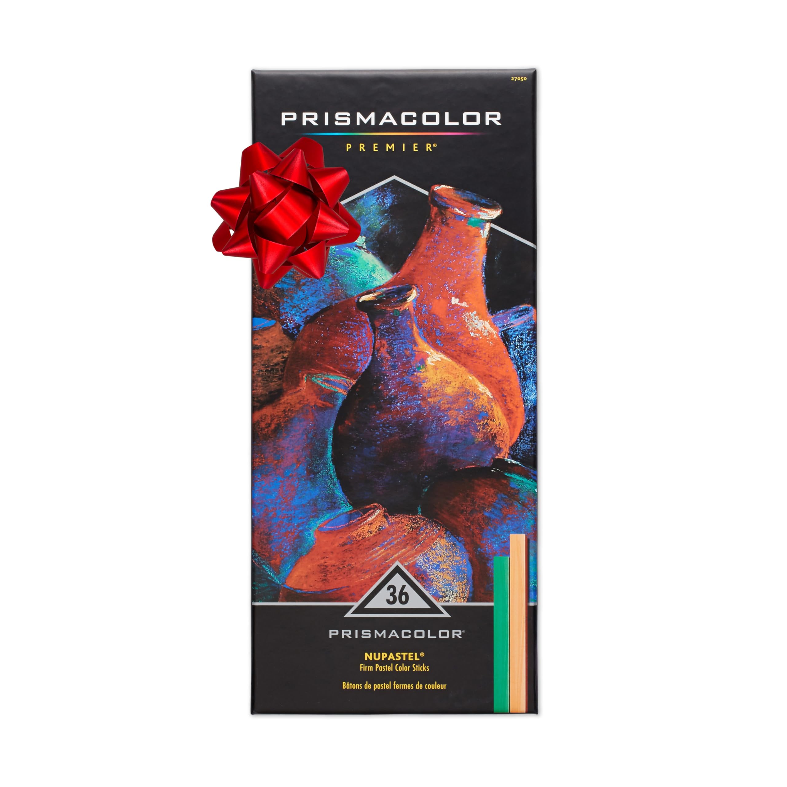 Premier Nupastels, Firm Pastel Color Sticks, 36 Count - For Textures, Blending, Shading