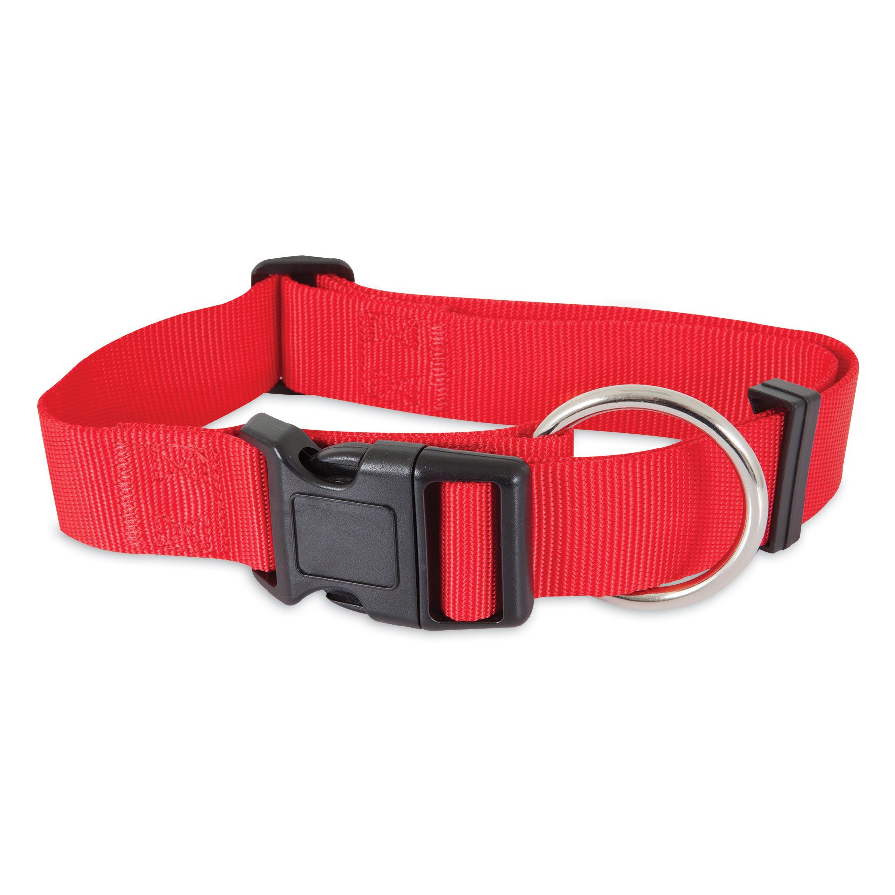 Aspen PetProducts Nyl Adjustable Collar, 20-30" X 1.5", Red