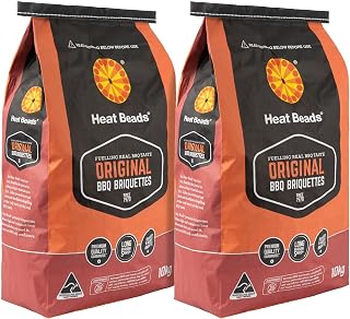 Heat Beads 10kg Briquettes (Long Lasting Charcoal Briquettes)