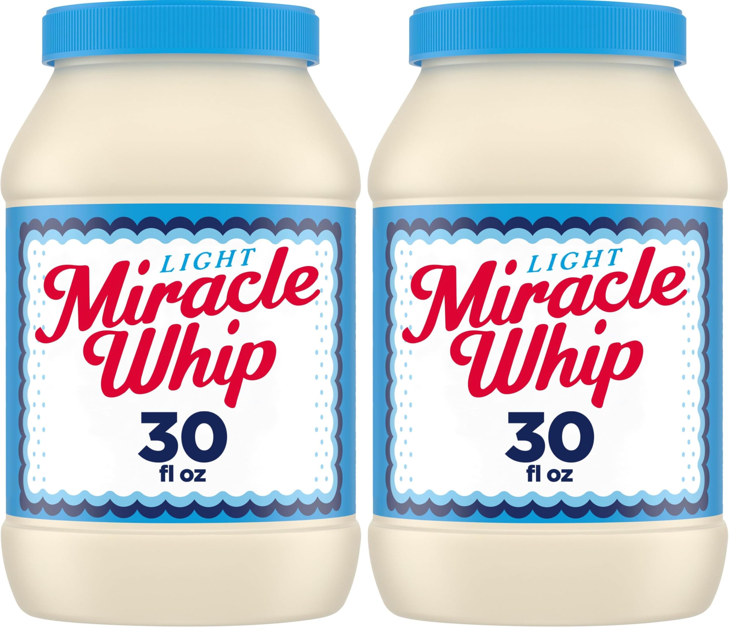 Miracle Whip Light Dressing (30 oz Jar) (Pack of 2)