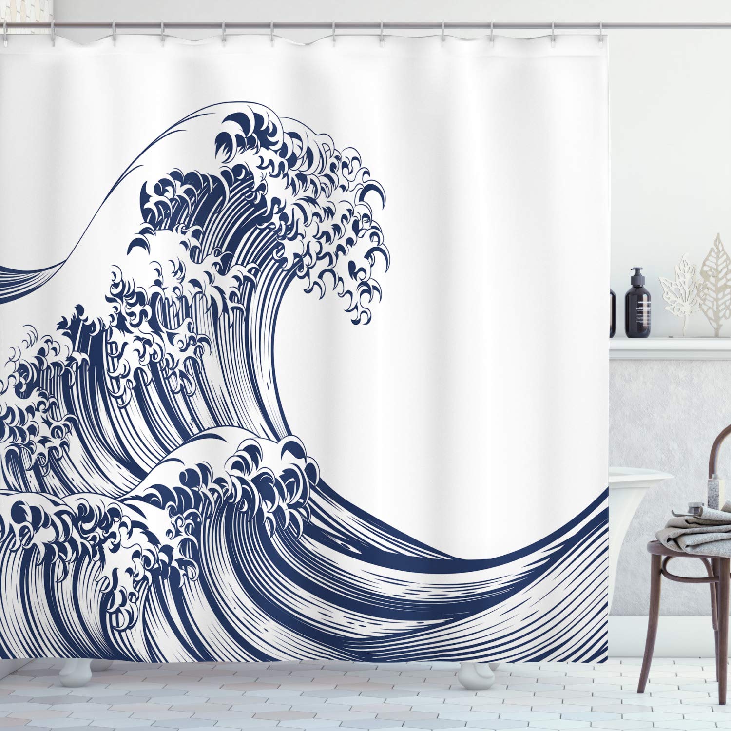 Vintage Inspired Shower Curtains Curtains & Drapes