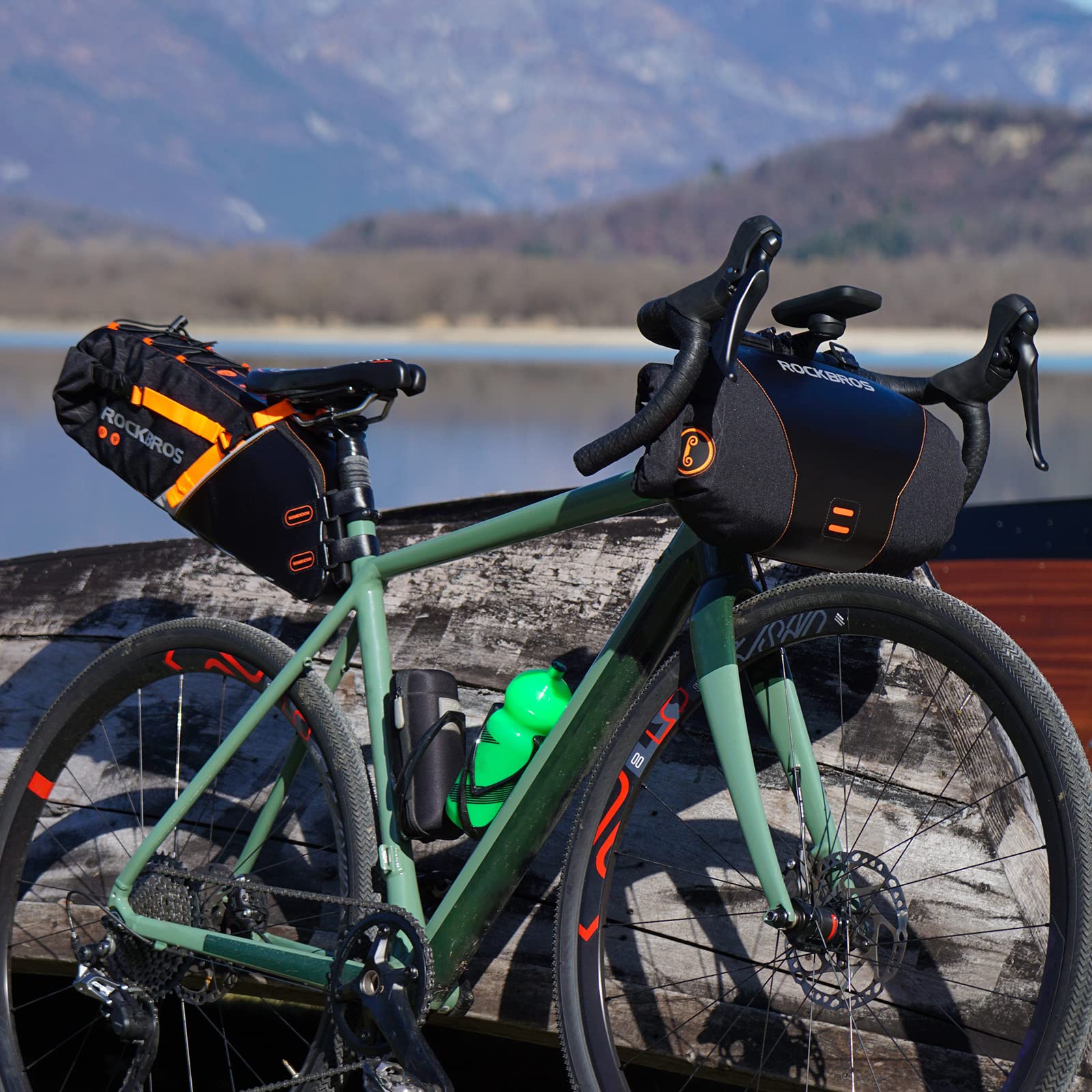 Rockbros Bolsa Manillar Bici Carretera Bolsa Manillar Bicicleta