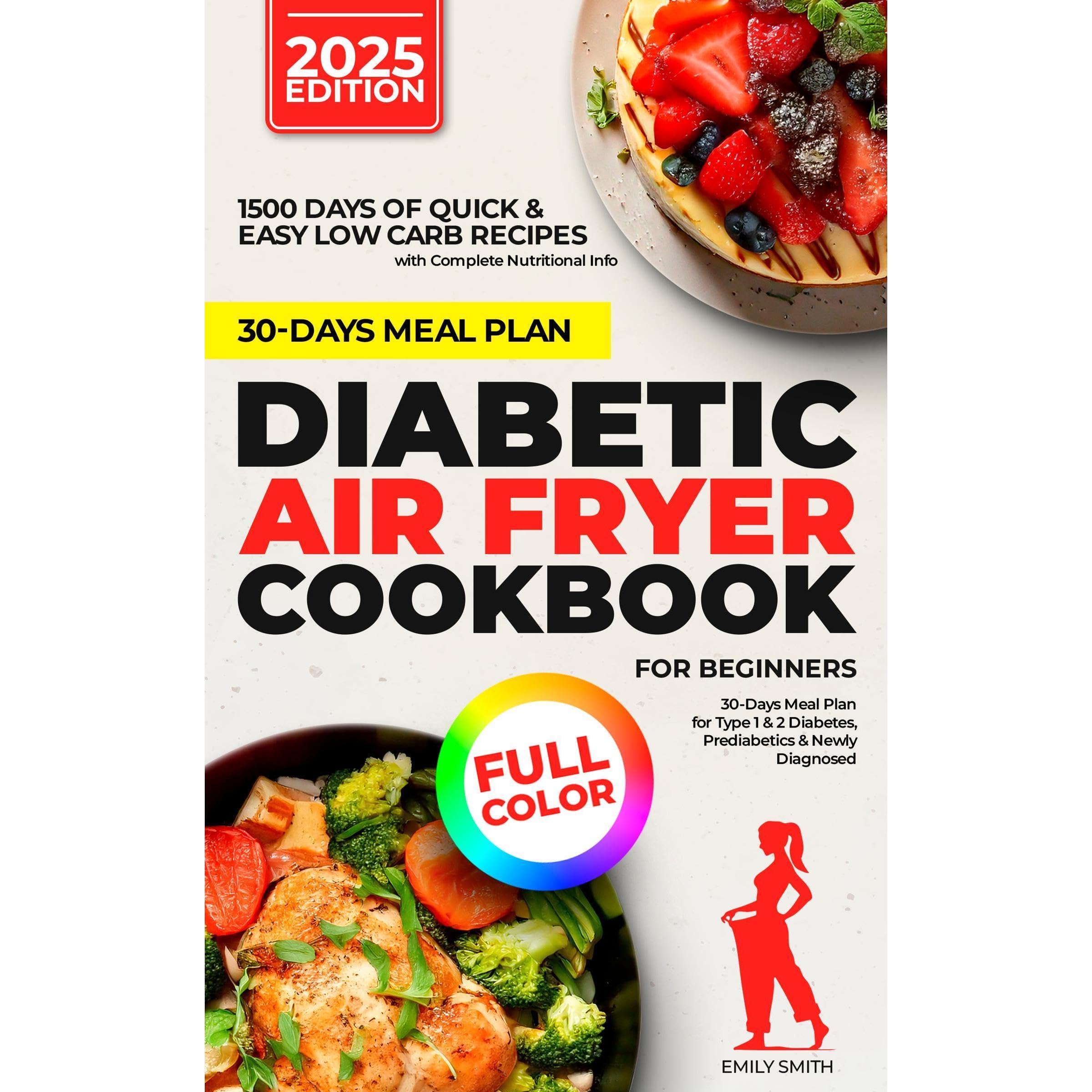 DIABETIC AIR FRYER COOKBOOK FOR BEGINNERS