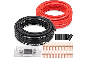 Enhance Your Electrical Performance: 4 Gauge Copper Clad Aluminum Battery Cable Kit