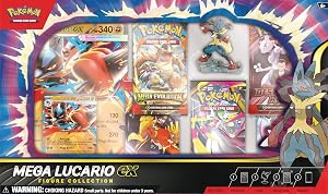 Pok mon TCG Mega Lucario ex Figure Collection
