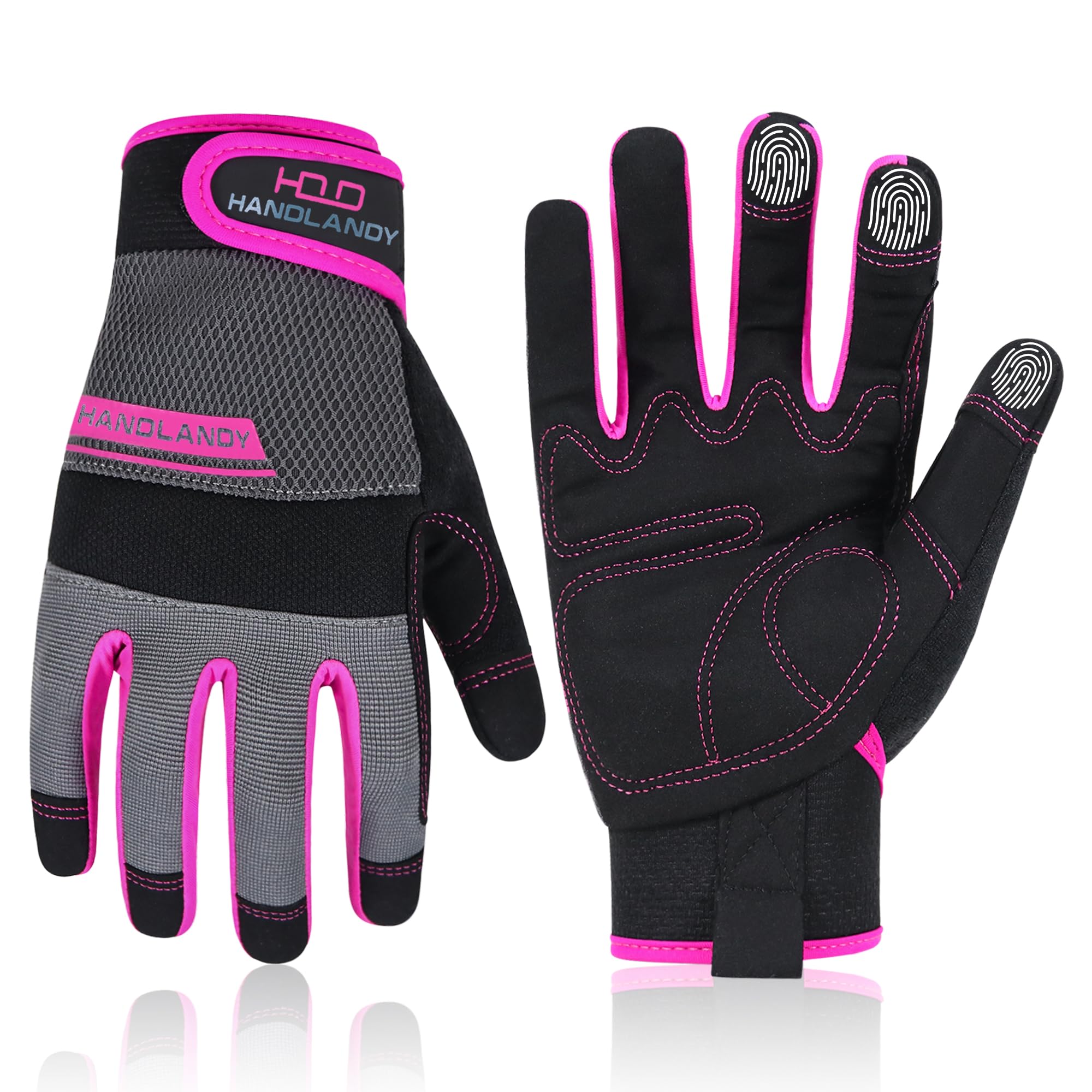 HANDLANDY Women's Work Gloves