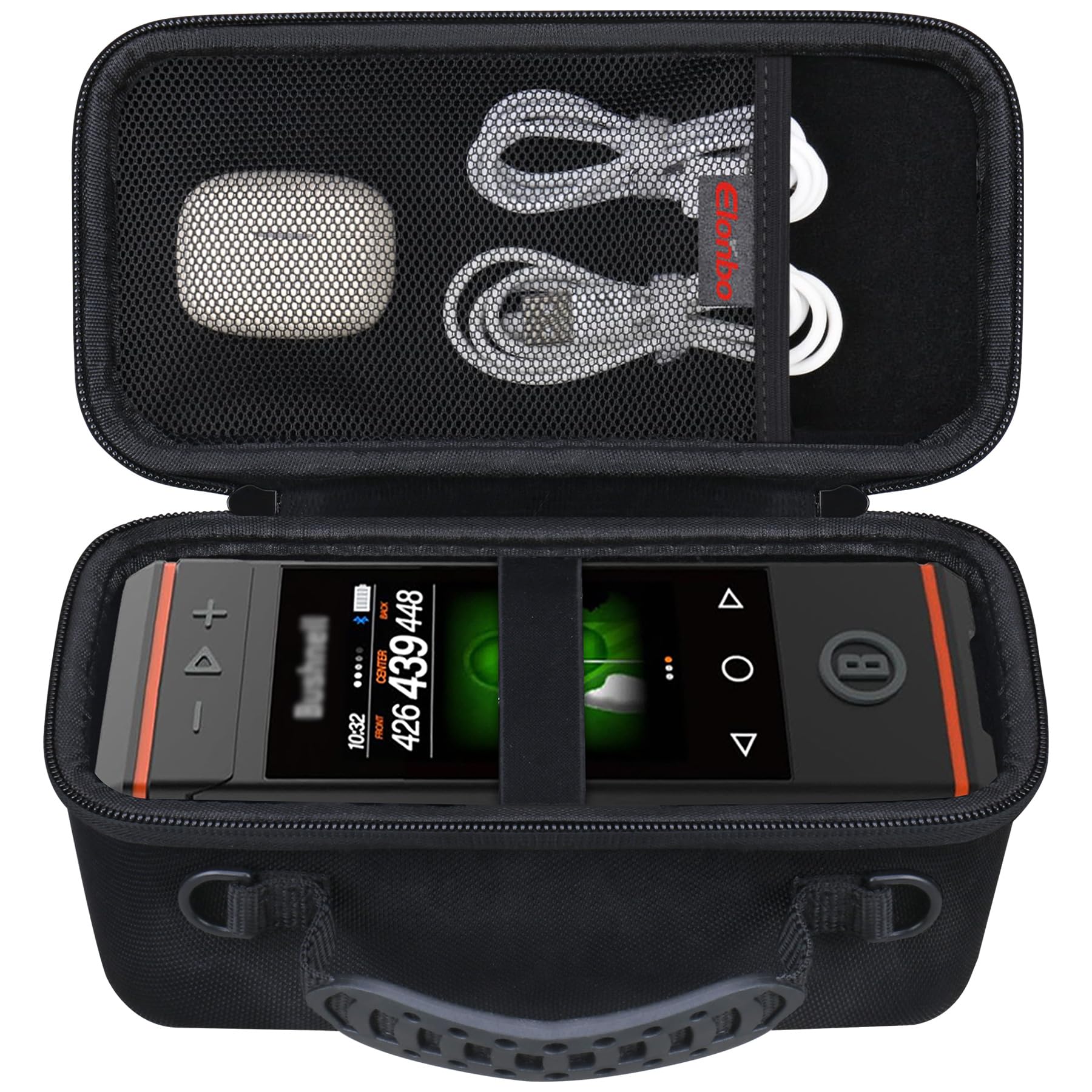 Elonbo Carrying Case ​for Bushnell Golf Wingman HD GPS Speaker, Black