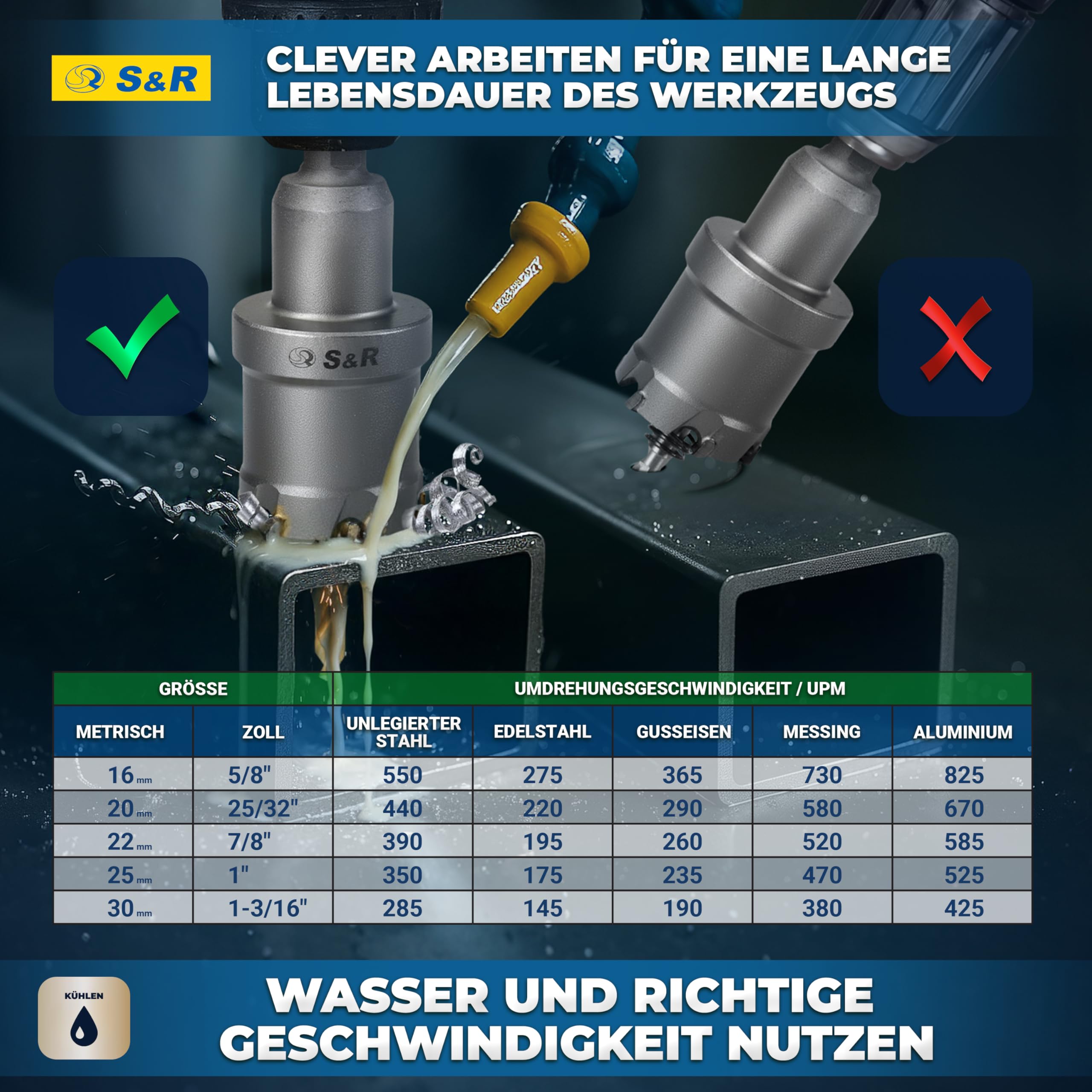 HIKOKI 754252 Gatzagenset Voor Elektricien Hardmetaal In Cassette 11 Delig 111966