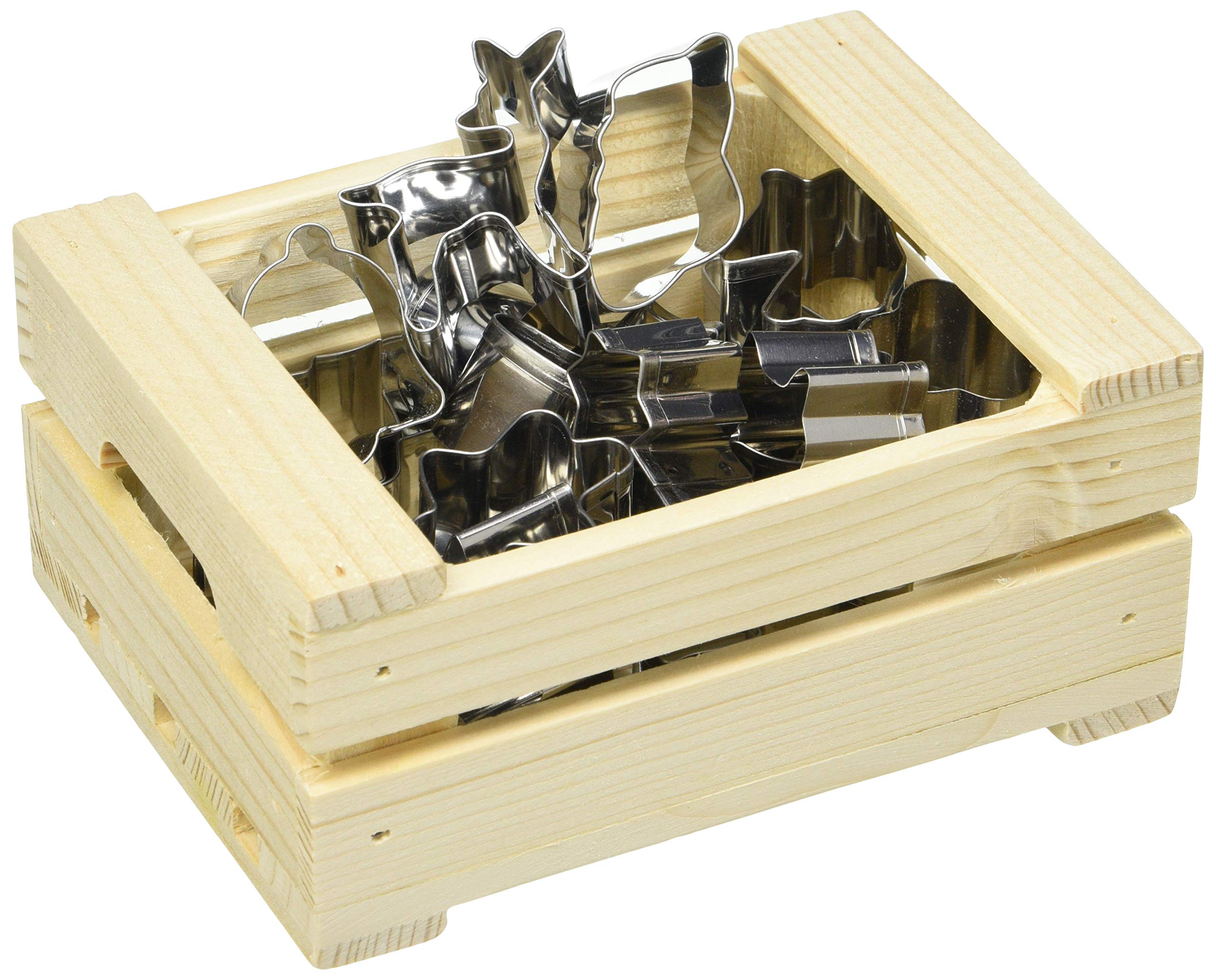 patisse 13816 Baking Mould Sets, Stainless Steel, Wood
