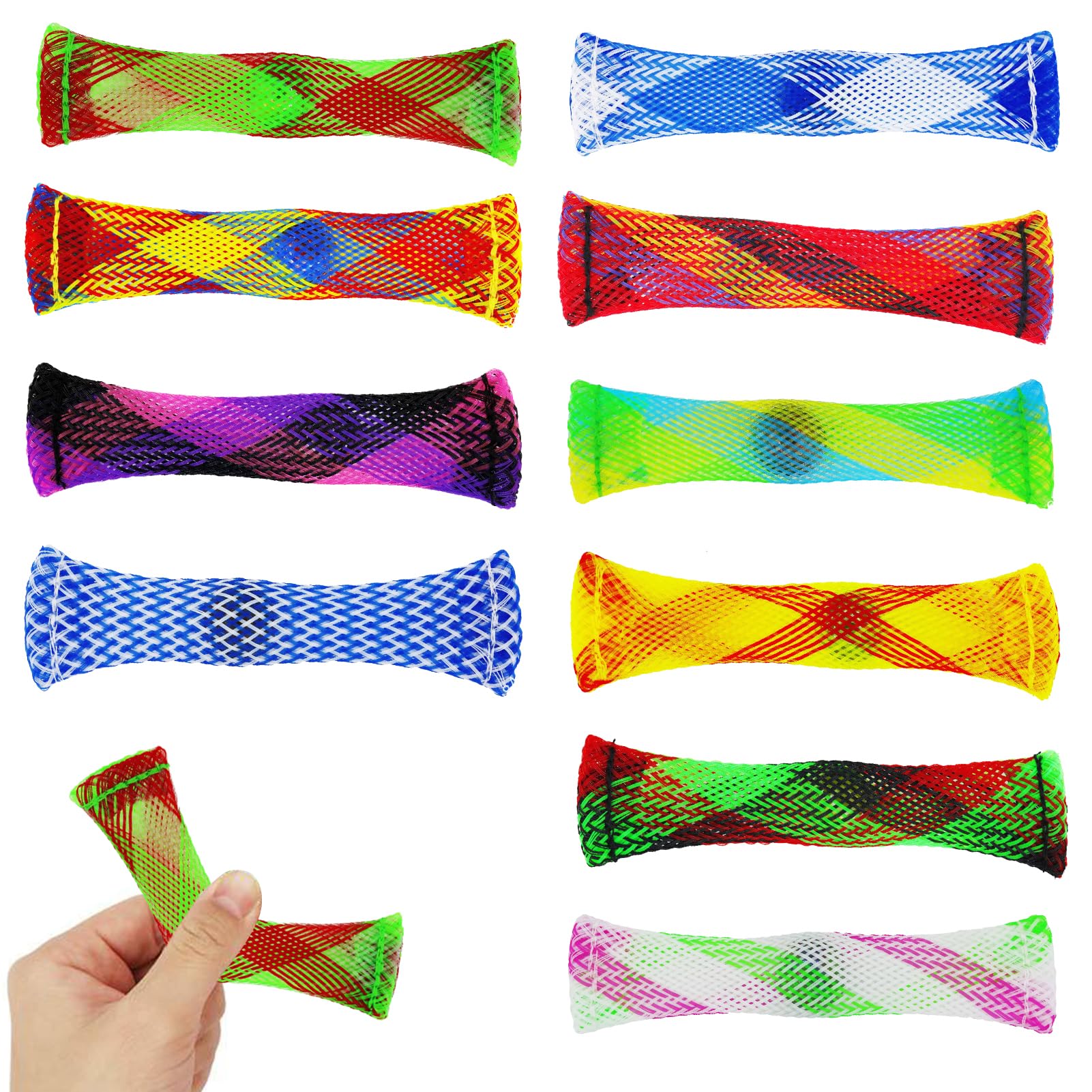 10 Pcs Marble Mesh Fidget Toys
