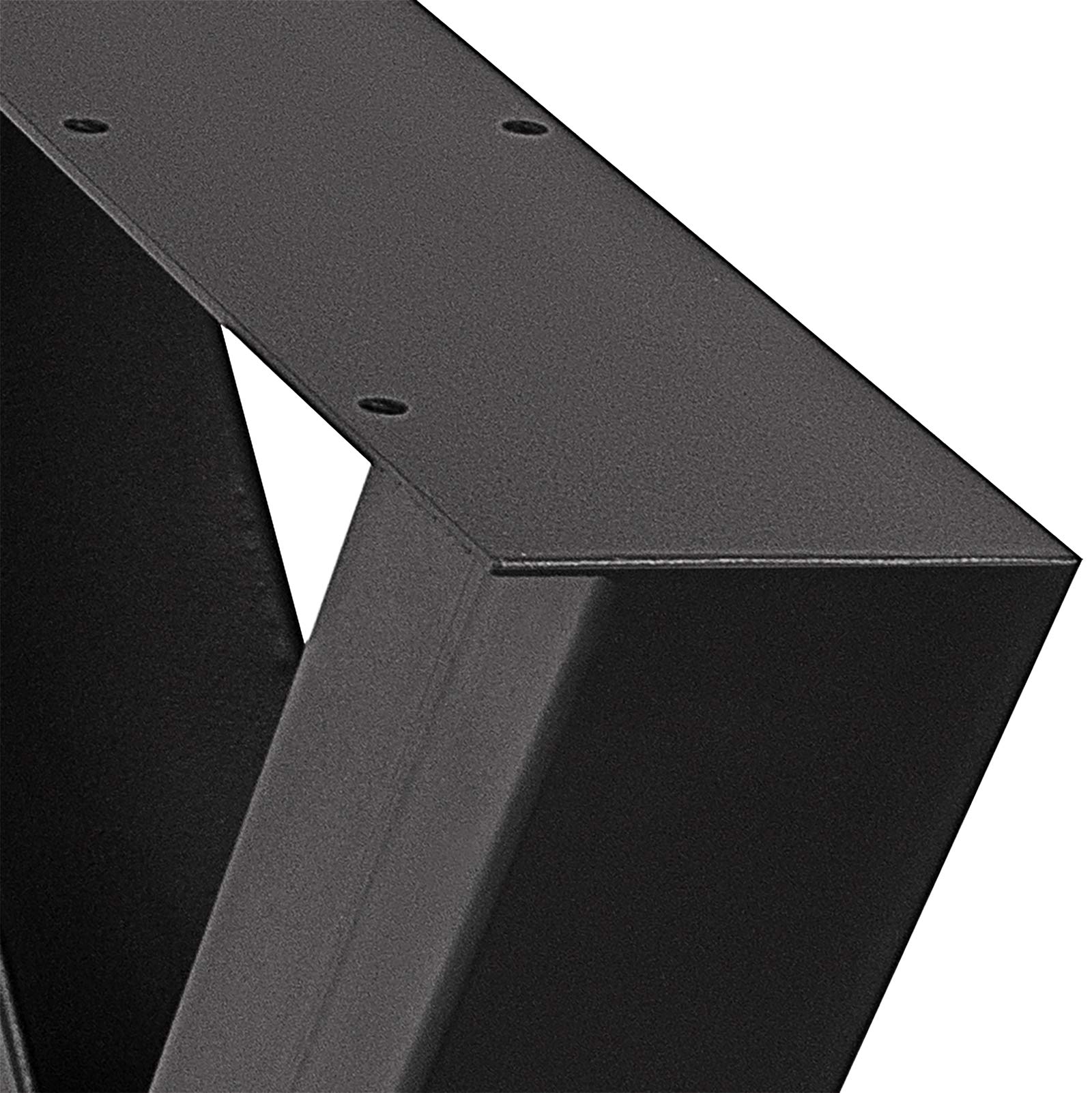 KITGARN Set of 2 Steel XFrame Table Legs 28" x 24" Dining Table Legs