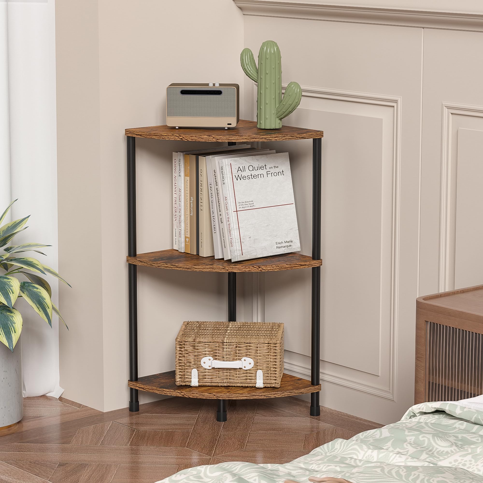 Greatseas 3-Tier Corner Shelf Stand