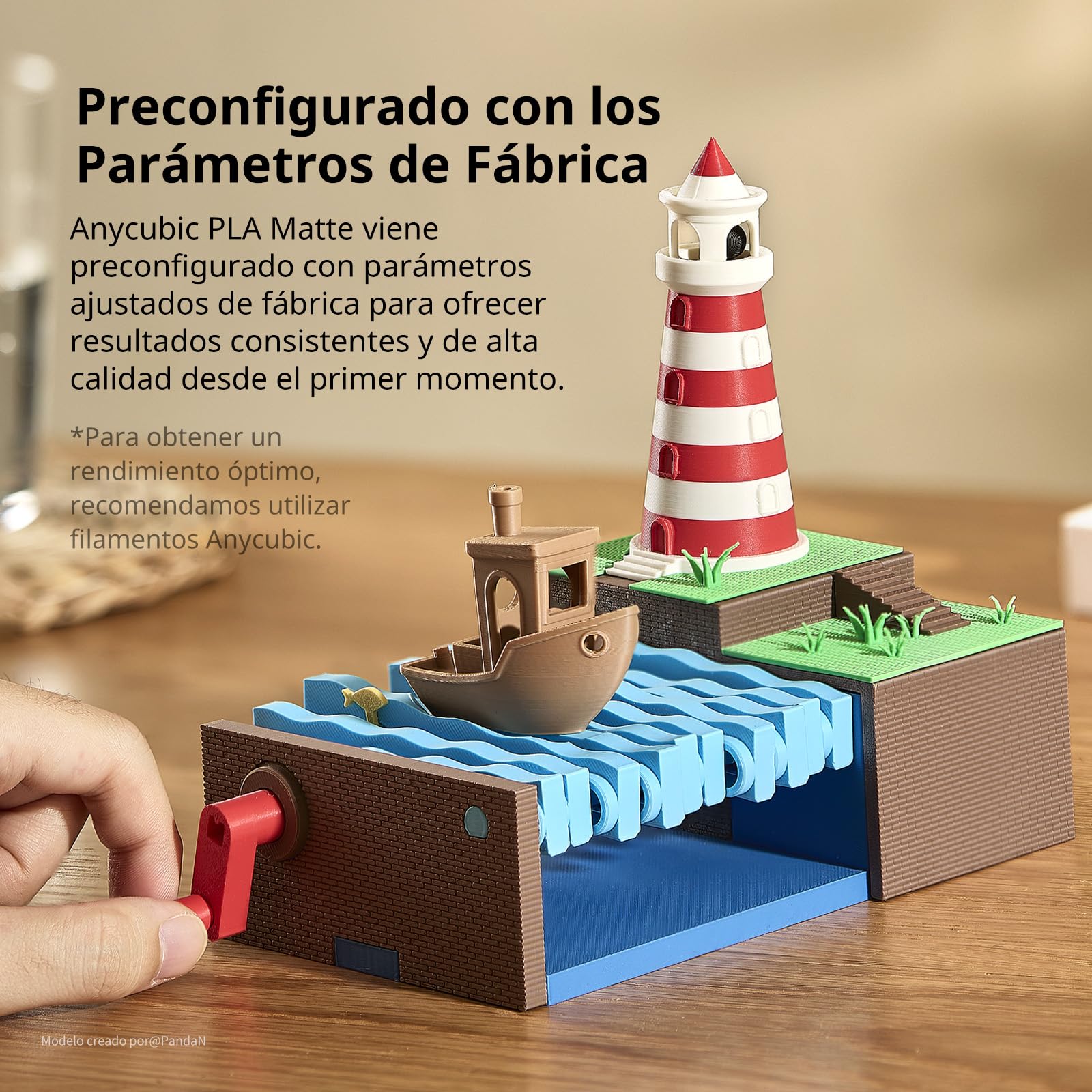 ANYCUBIC Mate Filamento PLA, Filamento PLA de Impresión 3D Bobina de 4kg | Sin Obstrucciones, Precisión Dimensional de 1,75 mm +/- 0,03 mm, 4KG, Verde + Azul cielo + Amarillo + Naranja