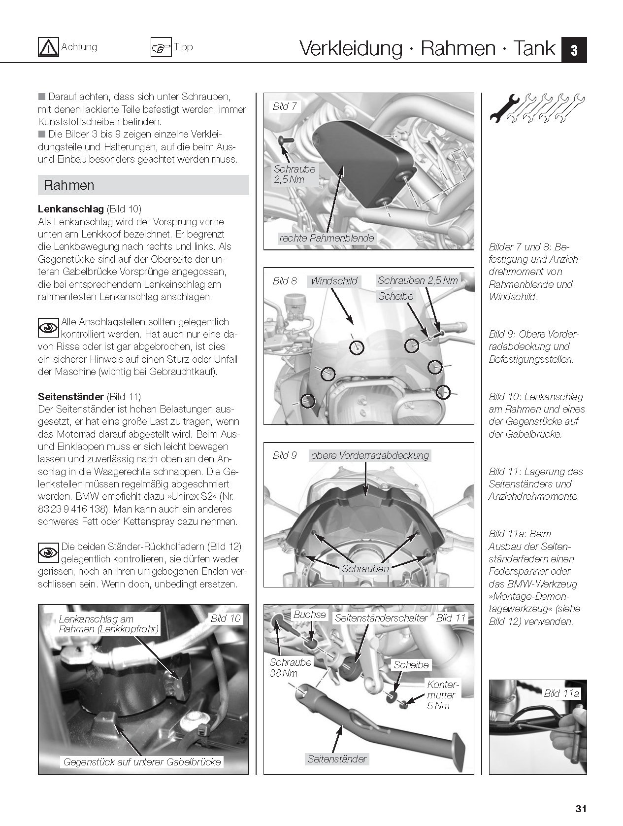 BMW F 800 GS ab Modelljahr 2008 (Reparaturanleitungen)