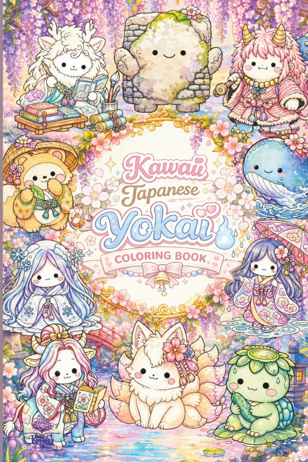 Kawaii Japanese Yokai: Coloring Book