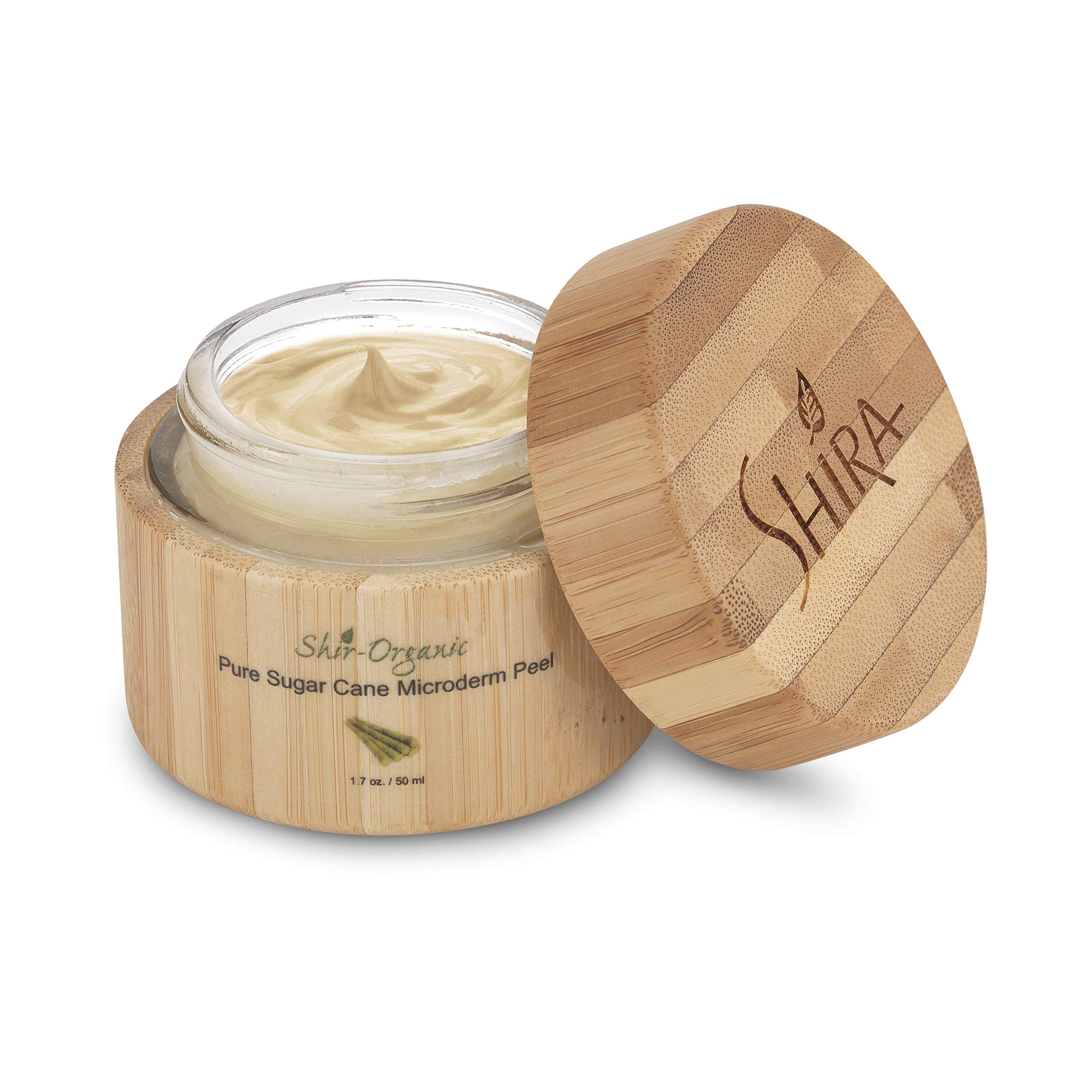 Shira Shir-Organic Pure Sugarcane Microderm Peel Loosens And Dissolves Dead Skin Cells Reveals Hydrated and Youthful-Looking Skin - All Skin Types (50