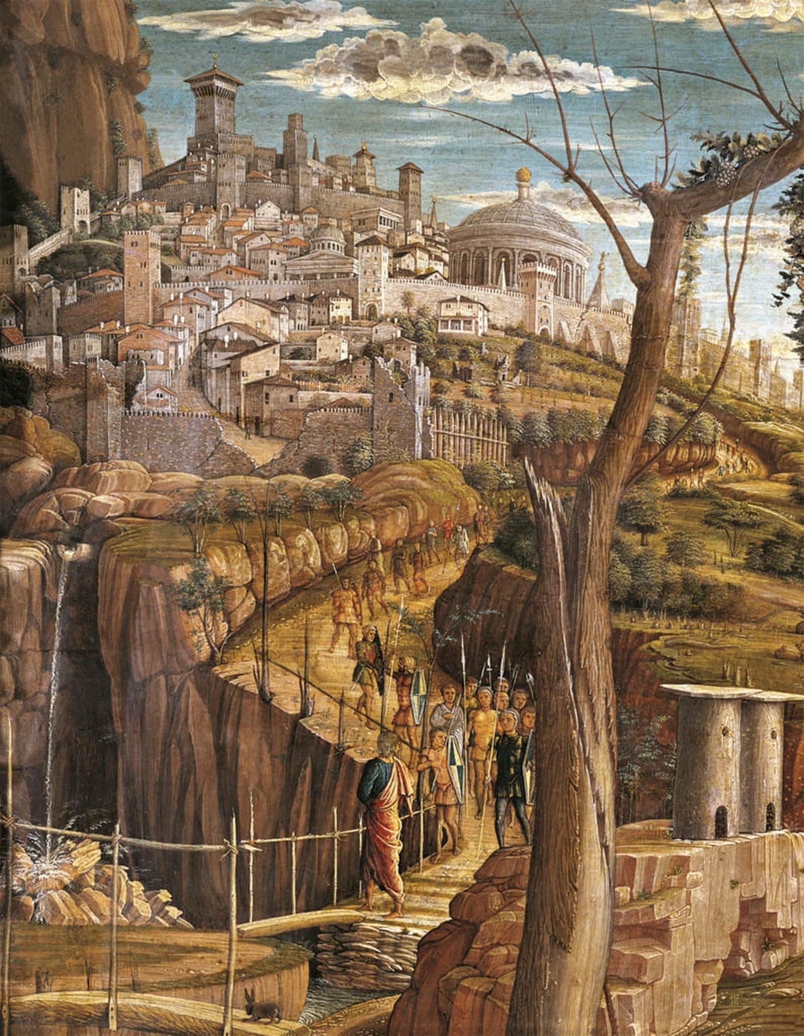POSTERIIk Famous Modern Artwork Art Mural Agony in Garden by Andrea Mantegna Oil Paintings Pictures for Home Decor 60x90cm