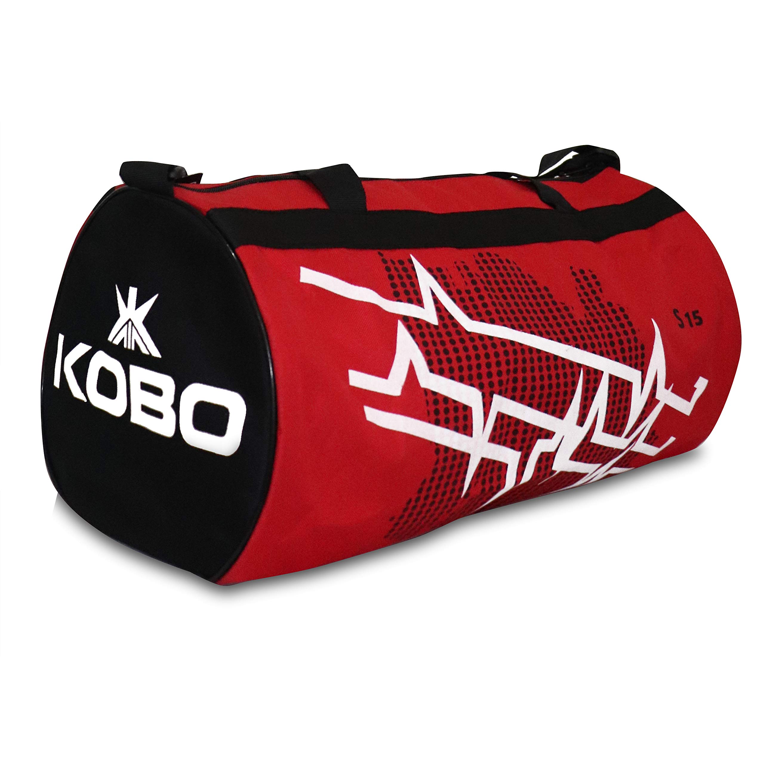 kobo S-15 Polyester Gym Bag/Duffel Gym Bag Multi Purpose Smart Personal Bag with Shoulder Carry Handle, Others (Red) with Shoulder Carry Handle-picture-48