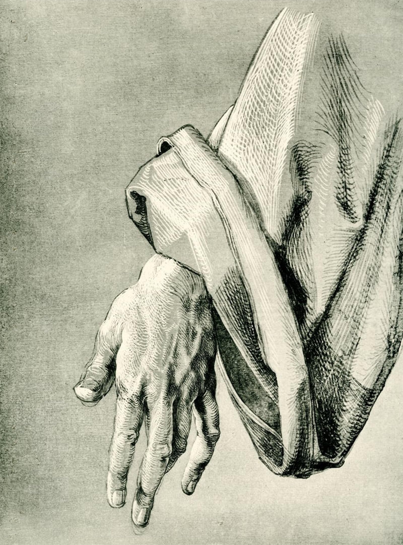 ARTXLXXBN Famous Painting Art Wall Decor Abstract Art Picture Apostle Hand by Albrecht Dürer Animal Pictures for Home Decor 60x90cm