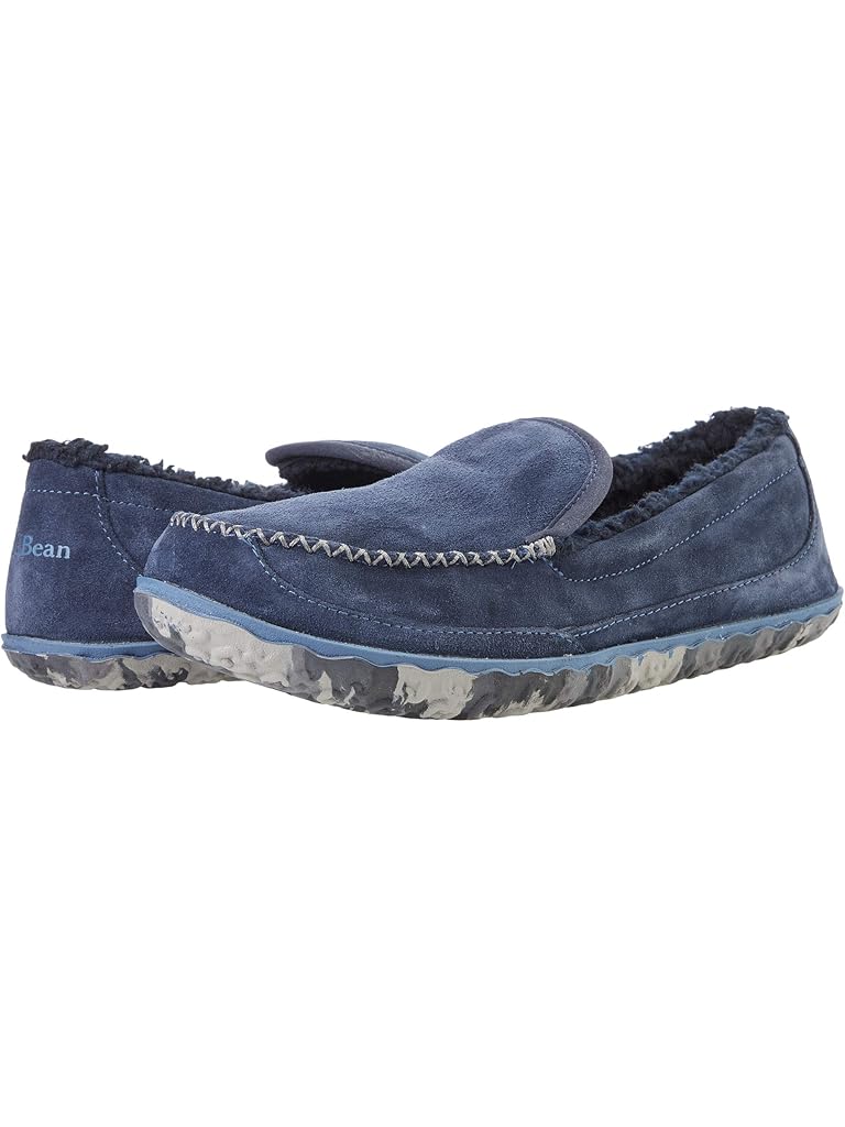 Navy L.L.Bean Mountain Slippers