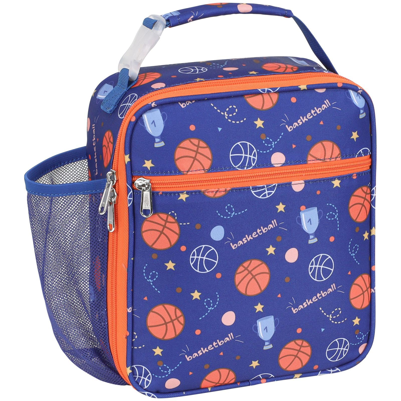 Kids Lunch Bag Boys - Insulated Kids Lunch Box Reusable Boys Lunchbox with Water Bottle Holder Toddler Lunch