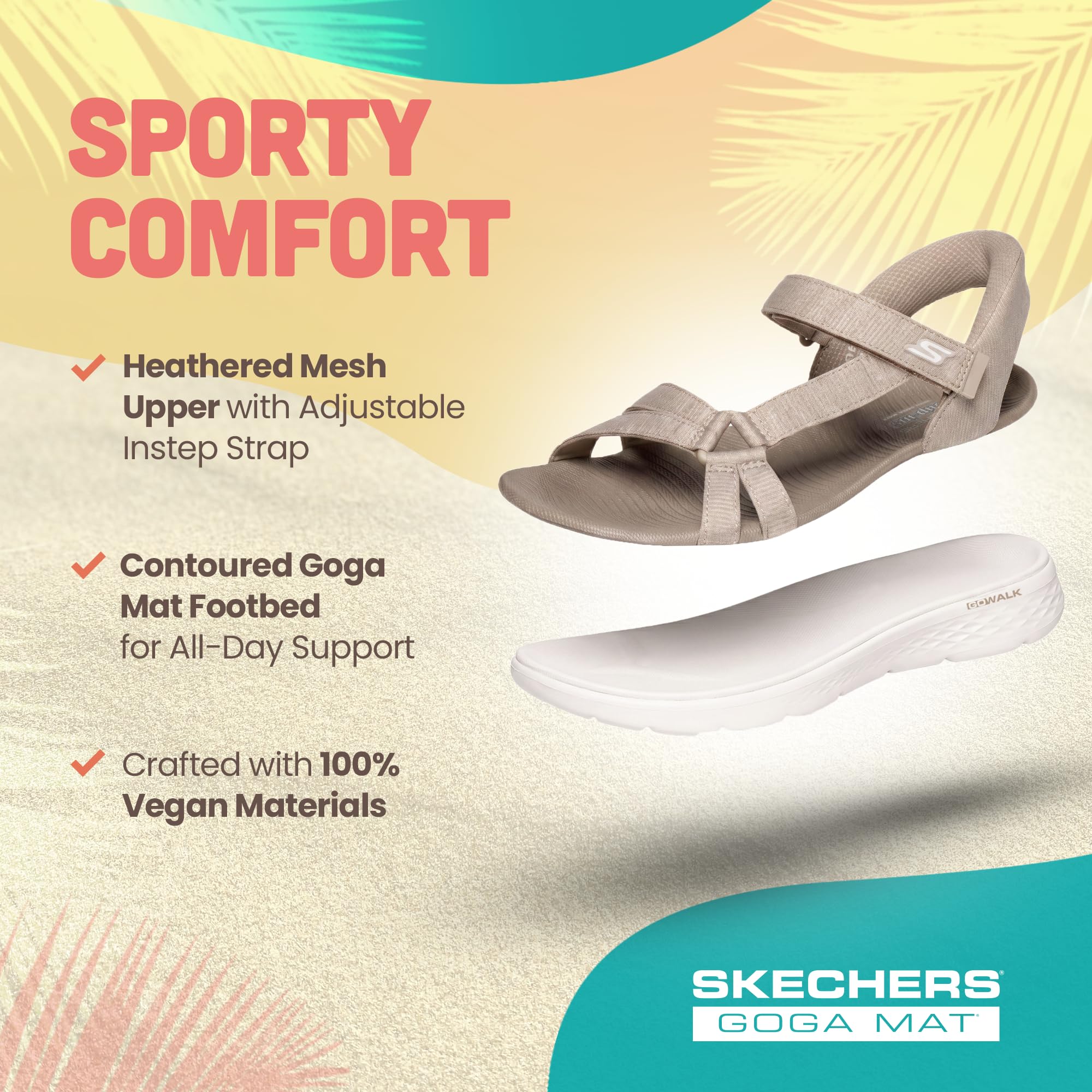 Skechers Kobiety Go Walk Flex Sandal IlluminateSandał