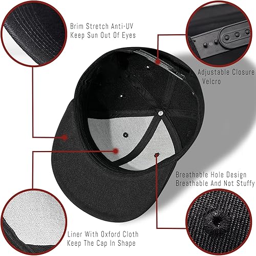 Miniatura 6 de Sombrero de skate con diseño de calavera para hombre, mochila a presión, gorras y gorras de béisbol para niños, hip hop